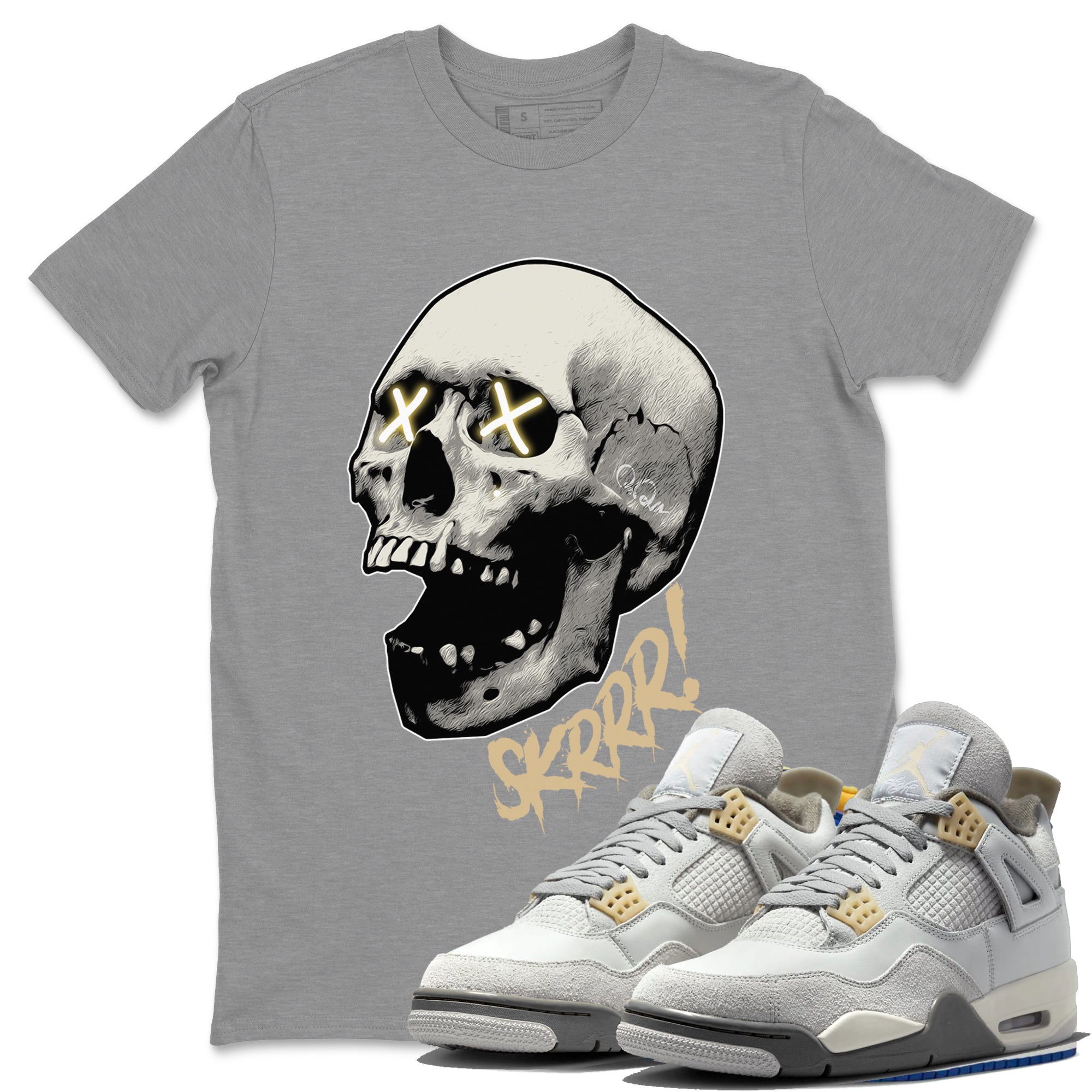 Jordan 4 Craft Sneaker Tees Drip Gear Zone Skrrr Sneaker Tees Jordan 4 Craft Shirt Unisex Shirts