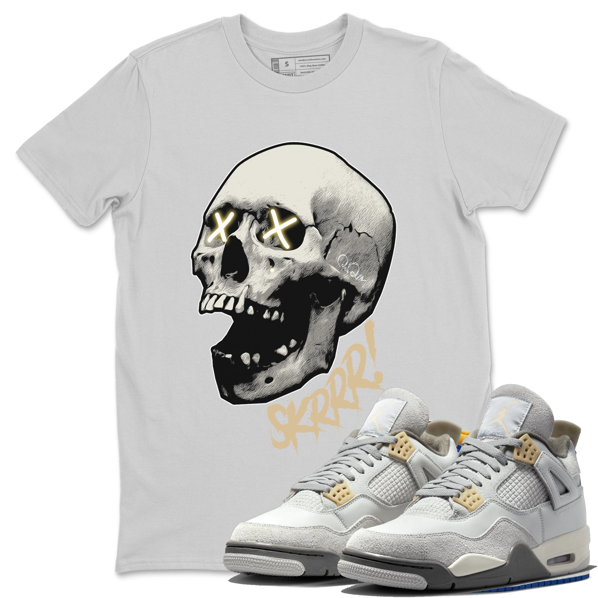 Jordan 4 Craft Sneaker Tees Drip Gear Zone Skrrr Sneaker Tees Jordan 4 Craft Shirt Unisex Shirts