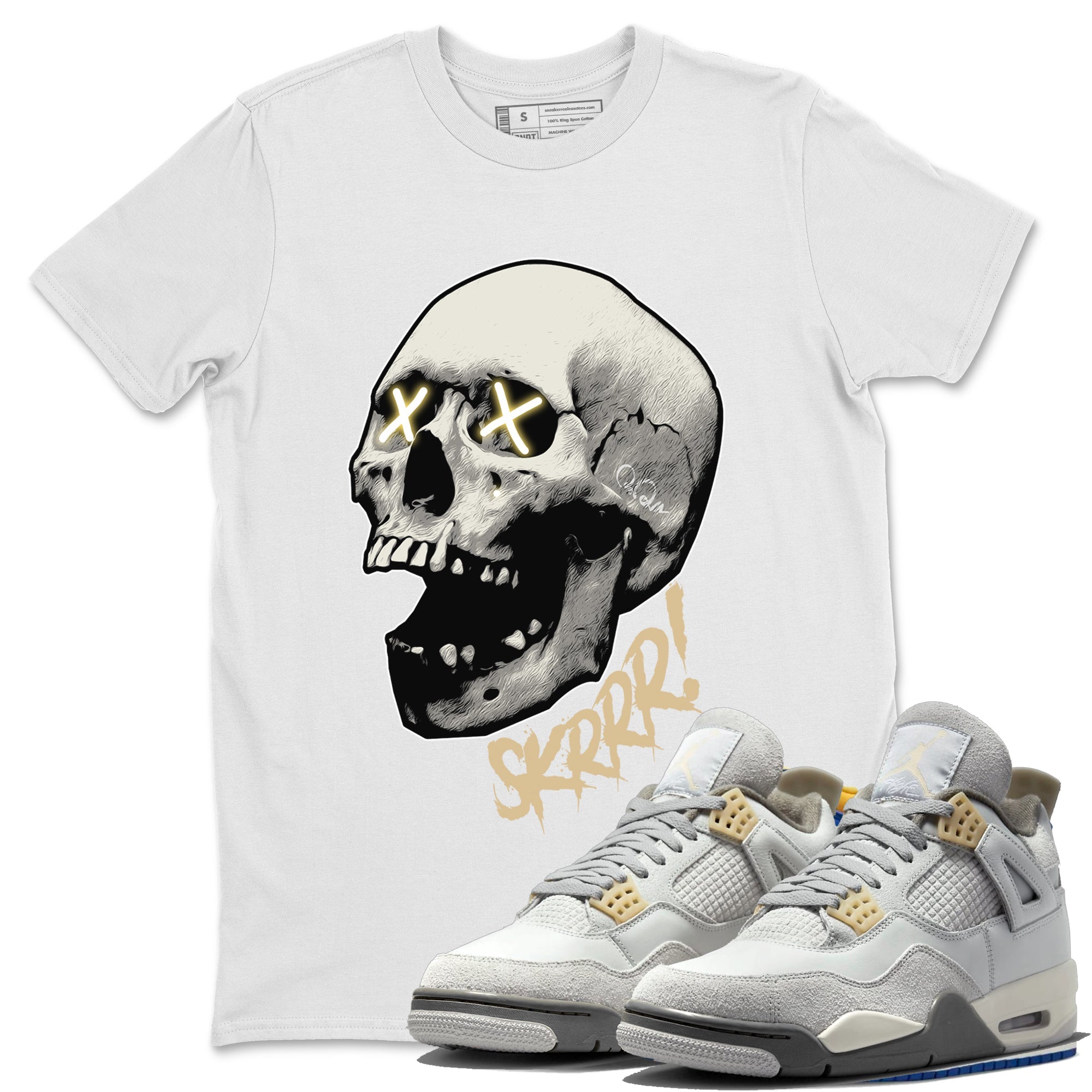 Jordan 4 Craft Sneaker Tees Drip Gear Zone Skrrr Sneaker Tees Jordan 4 Craft Shirt Unisex Shirts