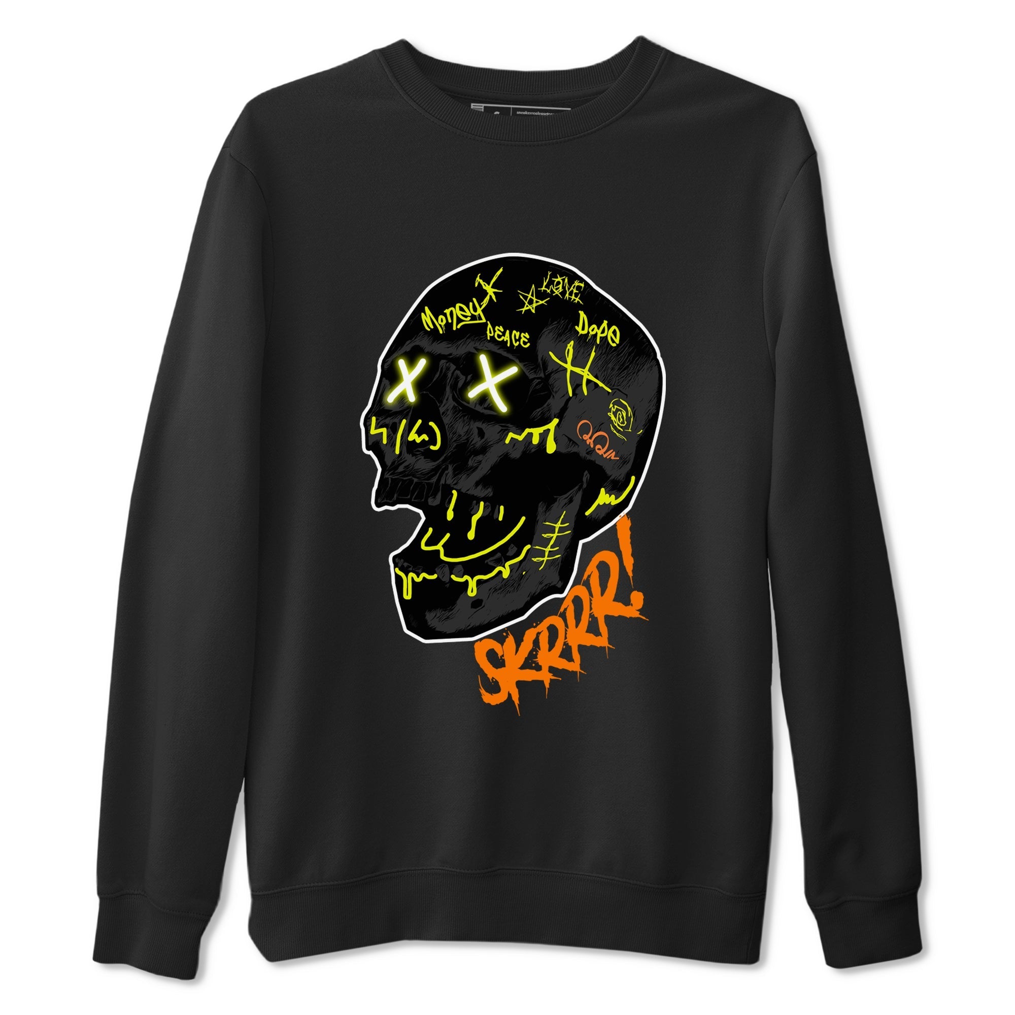 Dunk Halloween shirt to match jordans Skrrr sneaker tees Halloween night dress Dunk Halloween Drip Gear Zone Unisex Crew Neck Tee Black 2 T-Shirt