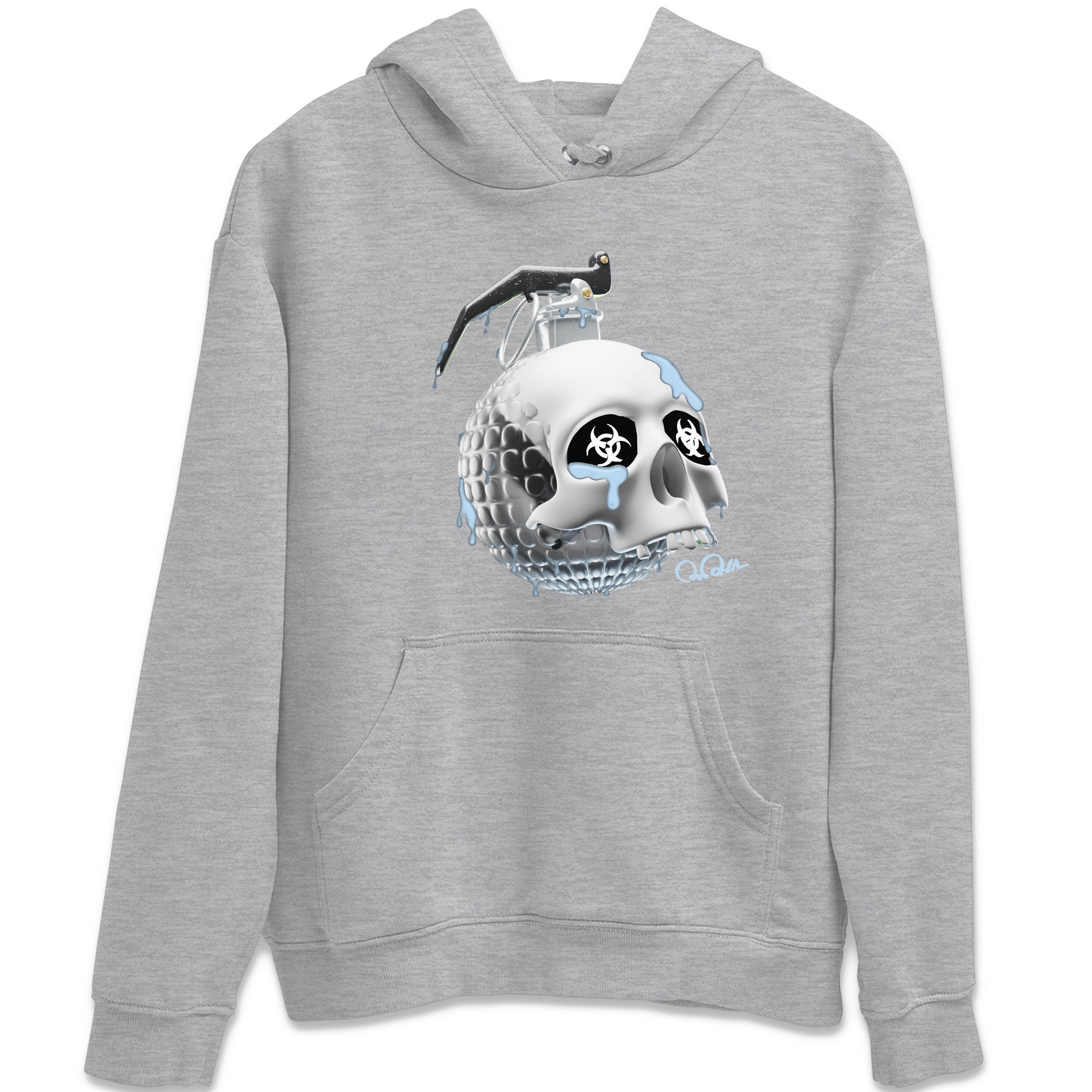 Air Jordan 11 White Cement Sneaker Tees Drip Gear Zone Skull Bomb Sneaker Tees Air Jordan 11 Cement Grey Shirt Unisex Shirts Heather Grey 2