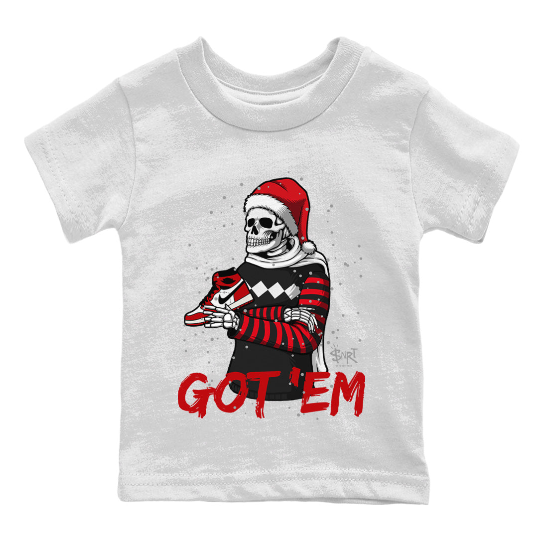 Jordan 1 Lost & Found Sneaker Matching T-Shirt Skull Got Em Sneaker Tees Jordan 1 Lost & Found Sneaker Release Tees Kids Shirts
