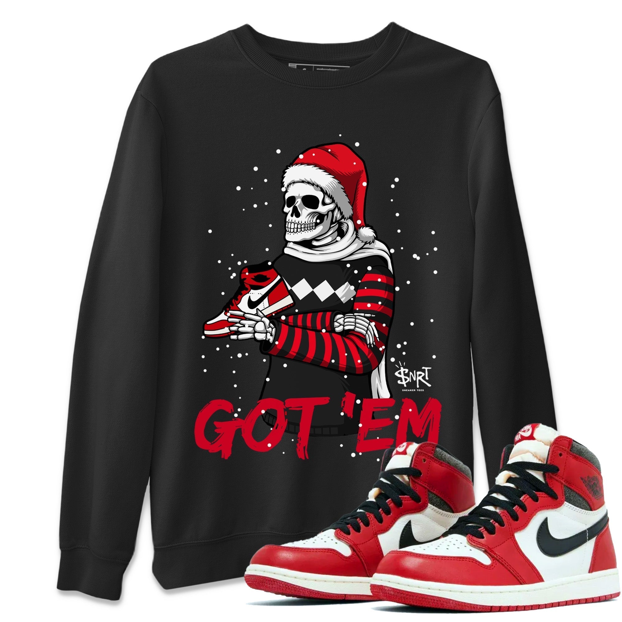 Jordan 1 Lost & Found Shirt To Match Jordans Skull Got Em Sneaker Tees Jordan 1 Lost & Found Drip Gear Zone Sneaker Matching Clothing Unisex Shirts