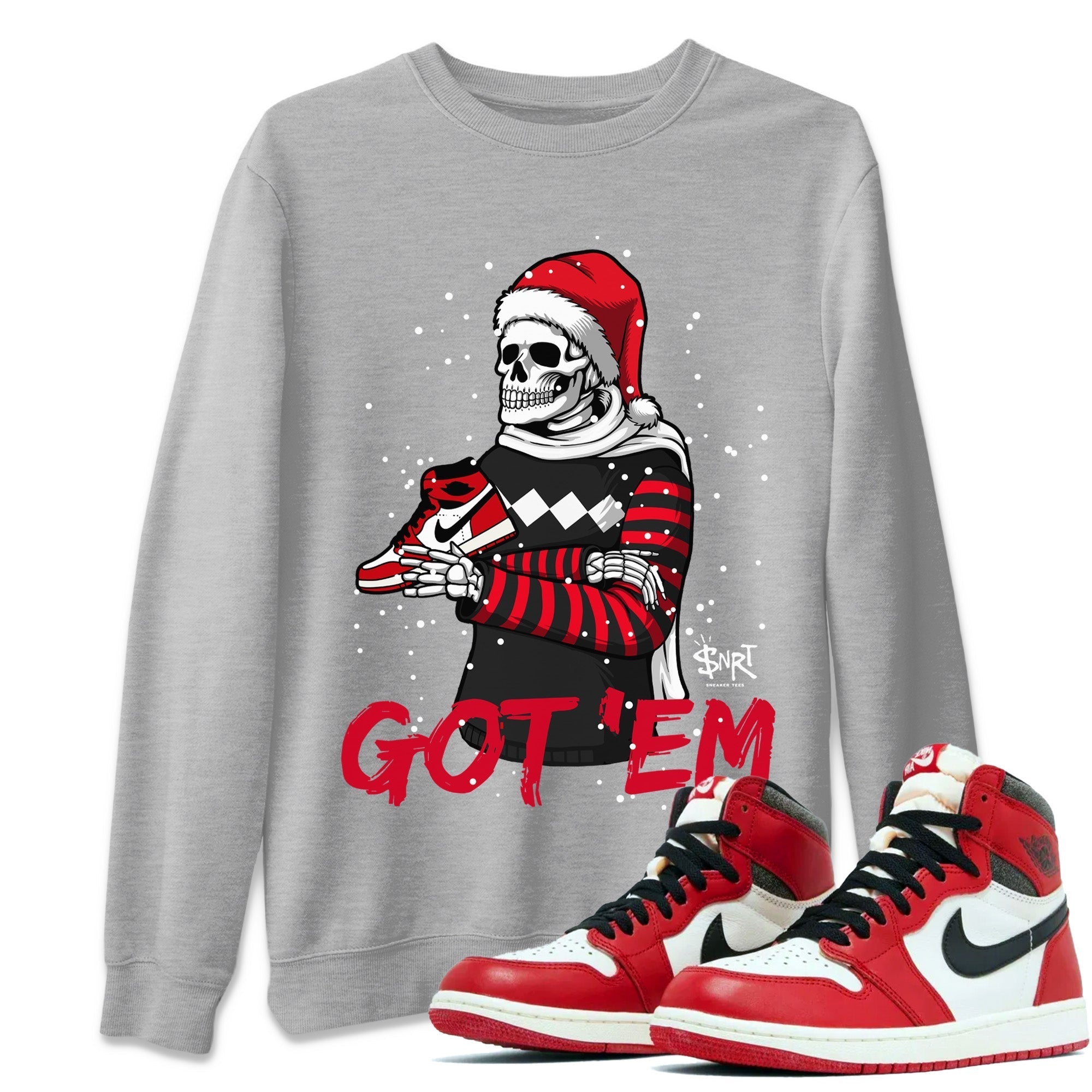 Jordan 1 Lost & Found Shirt To Match Jordans Skull Got Em Sneaker Tees Jordan 1 Lost & Found Drip Gear Zone Sneaker Matching Clothing Unisex Shirts