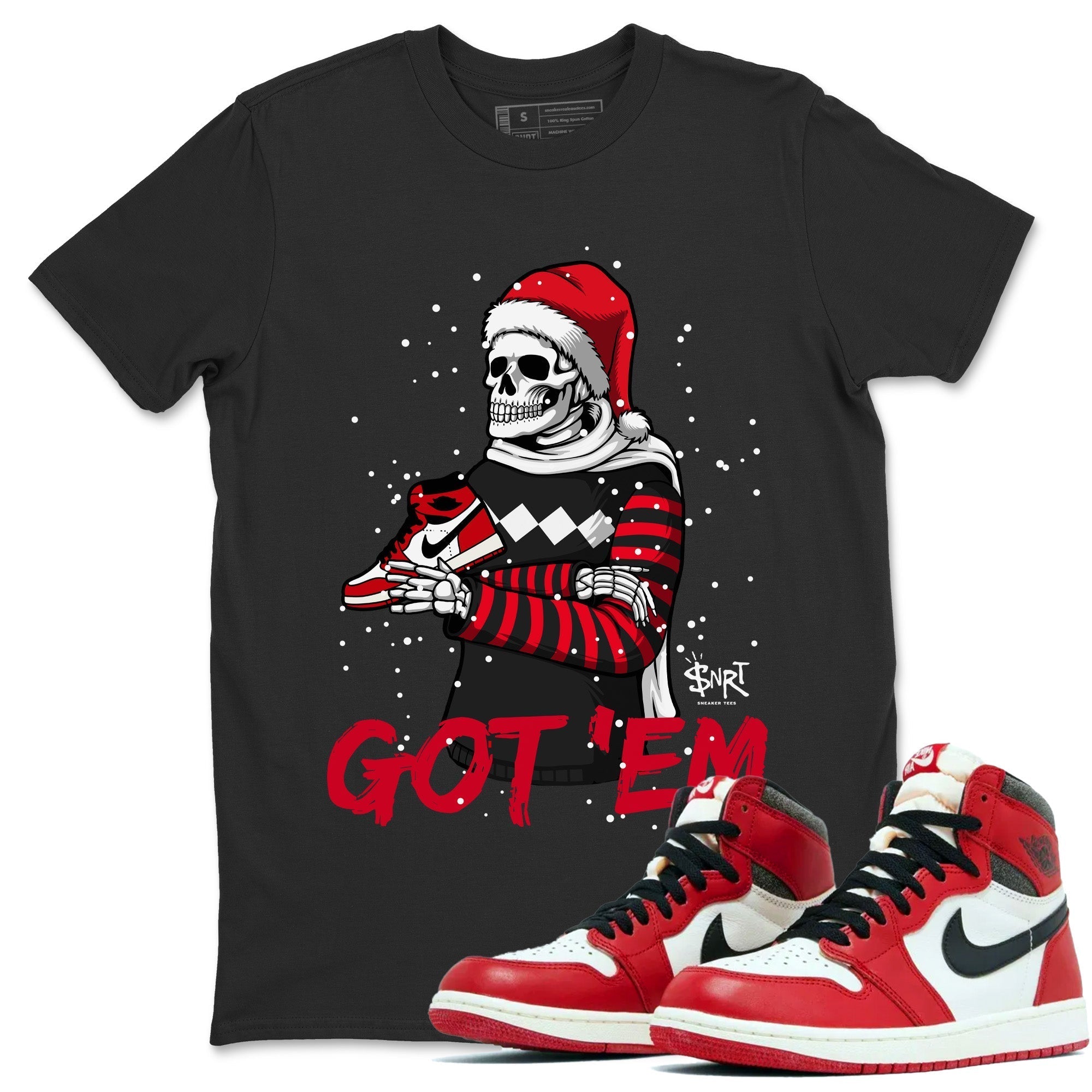 Jordan 1 Lost & Found Shirt To Match Jordans Skull Got Em Sneaker Tees Jordan 1 Lost & Found Drip Gear Zone Sneaker Matching Clothing Unisex Shirts