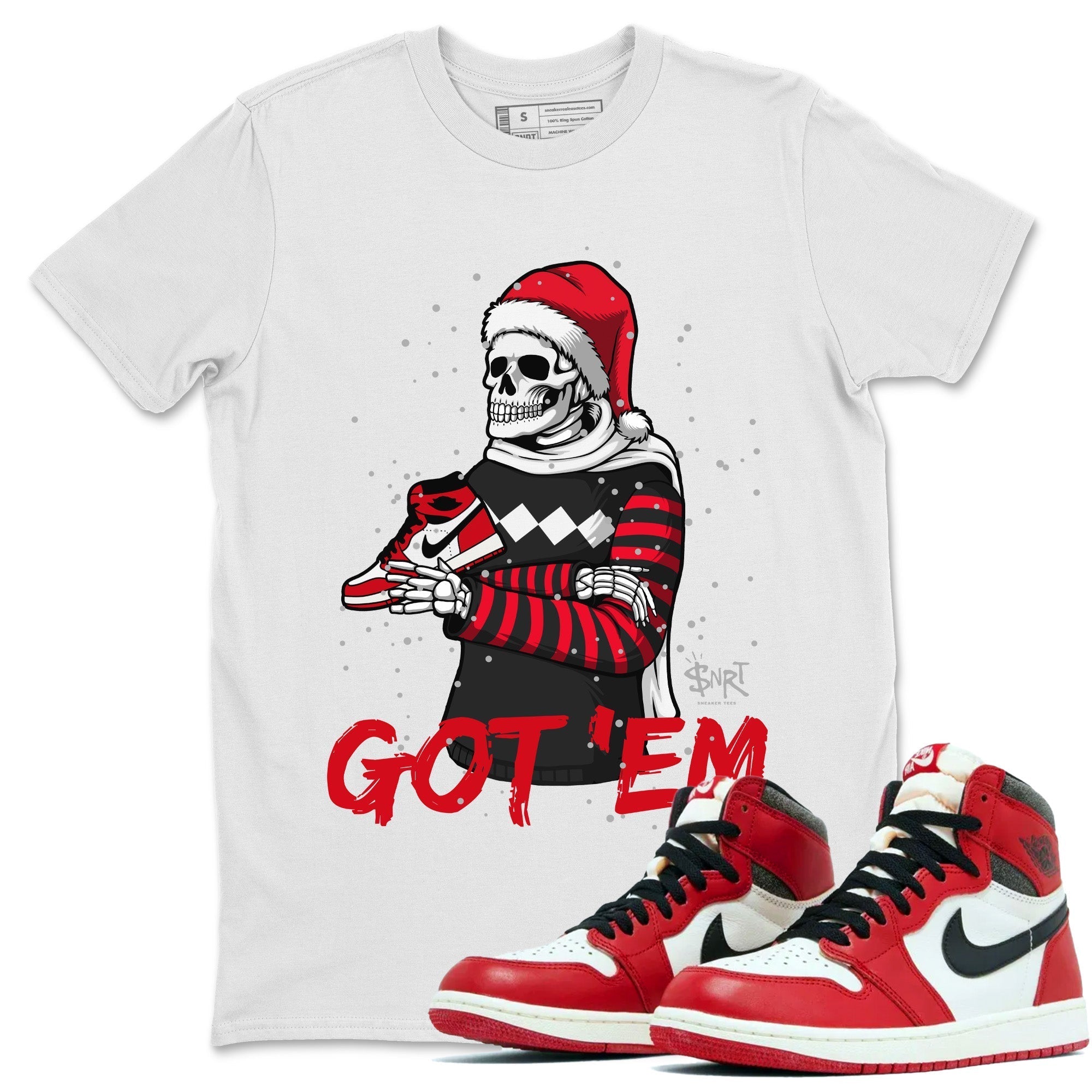 Jordan 1 Lost & Found Shirt To Match Jordans Skull Got Em Sneaker Tees Jordan 1 Lost & Found Drip Gear Zone Sneaker Matching Clothing Unisex Shirts