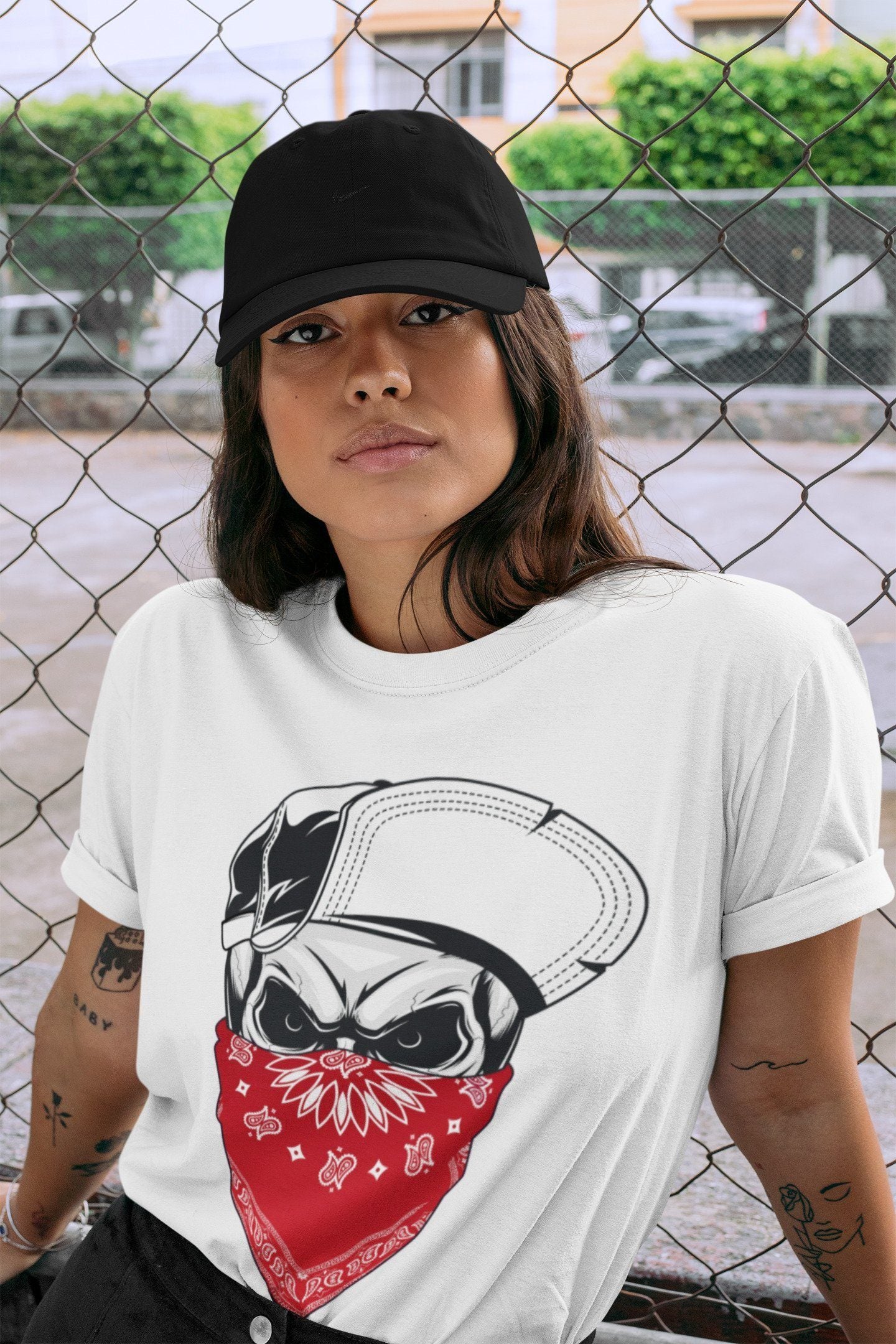 Jordan 1 Varsity Red Shirt To Match Jordans Skull Hat Sneaker Tees Jordan 1 Varsity Red Drip Gear Zone Sneaker Matching Clothing Unisex Shirts