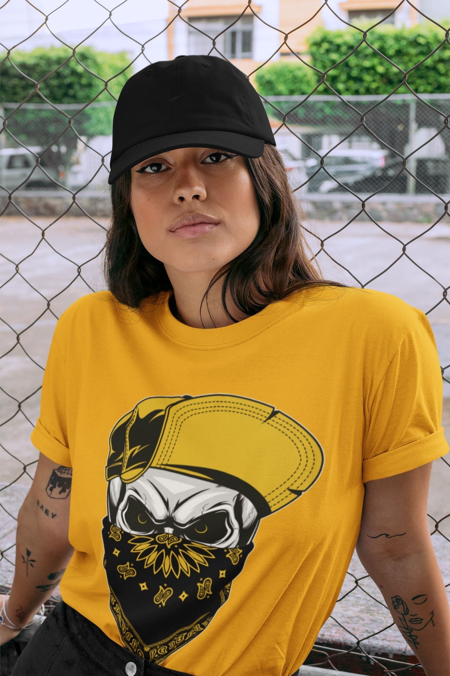 Jordan 9 University Gold Shirt To Match Jordans Skull Hat Sneaker Tees Jordan 9 University Gold Drip Gear Zone Sneaker Matching Clothing Unisex Shirts