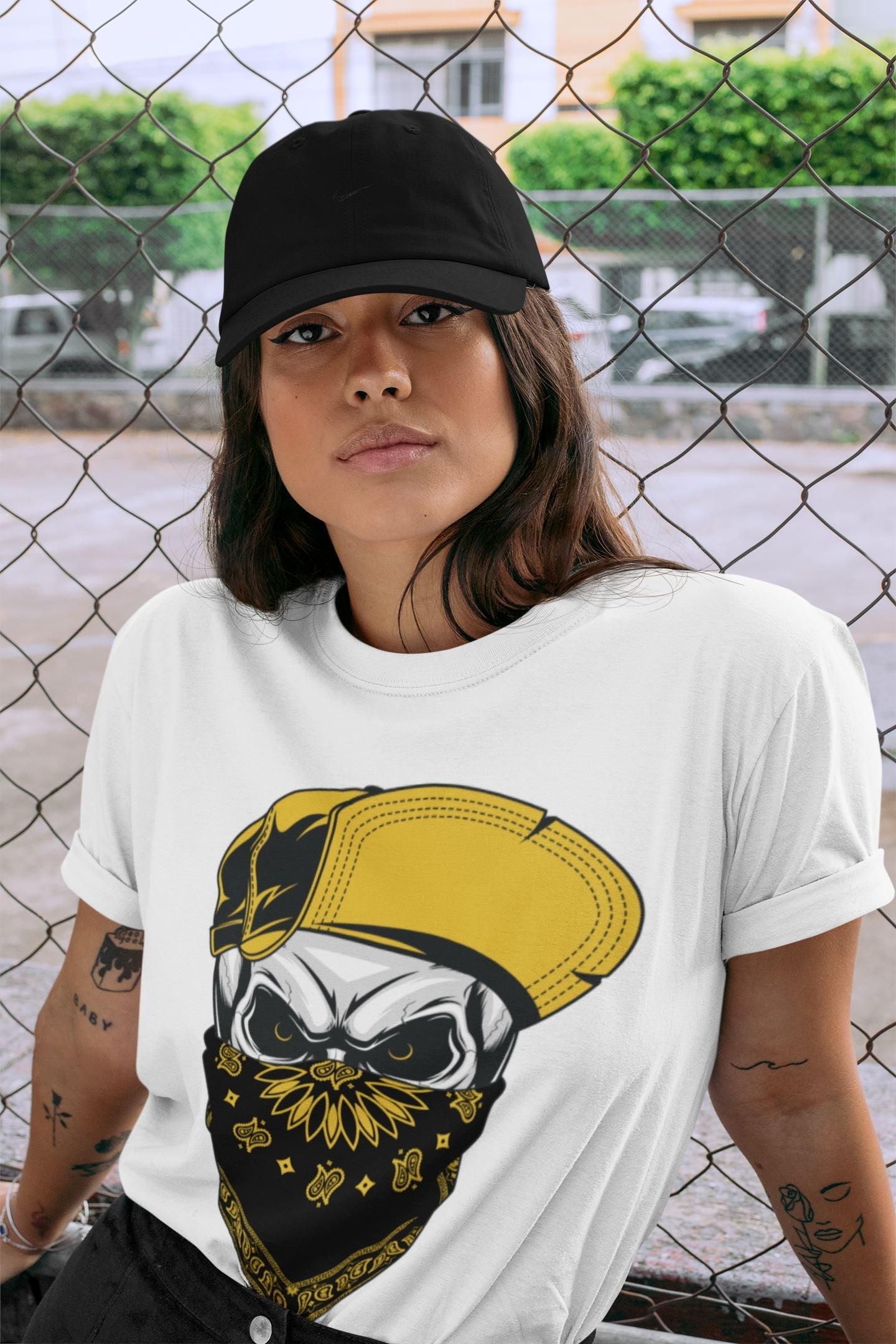 Jordan 9 University Gold Shirt To Match Jordans Skull Hat Sneaker Tees Jordan 9 University Gold Drip Gear Zone Sneaker Matching Clothing Unisex Shirts