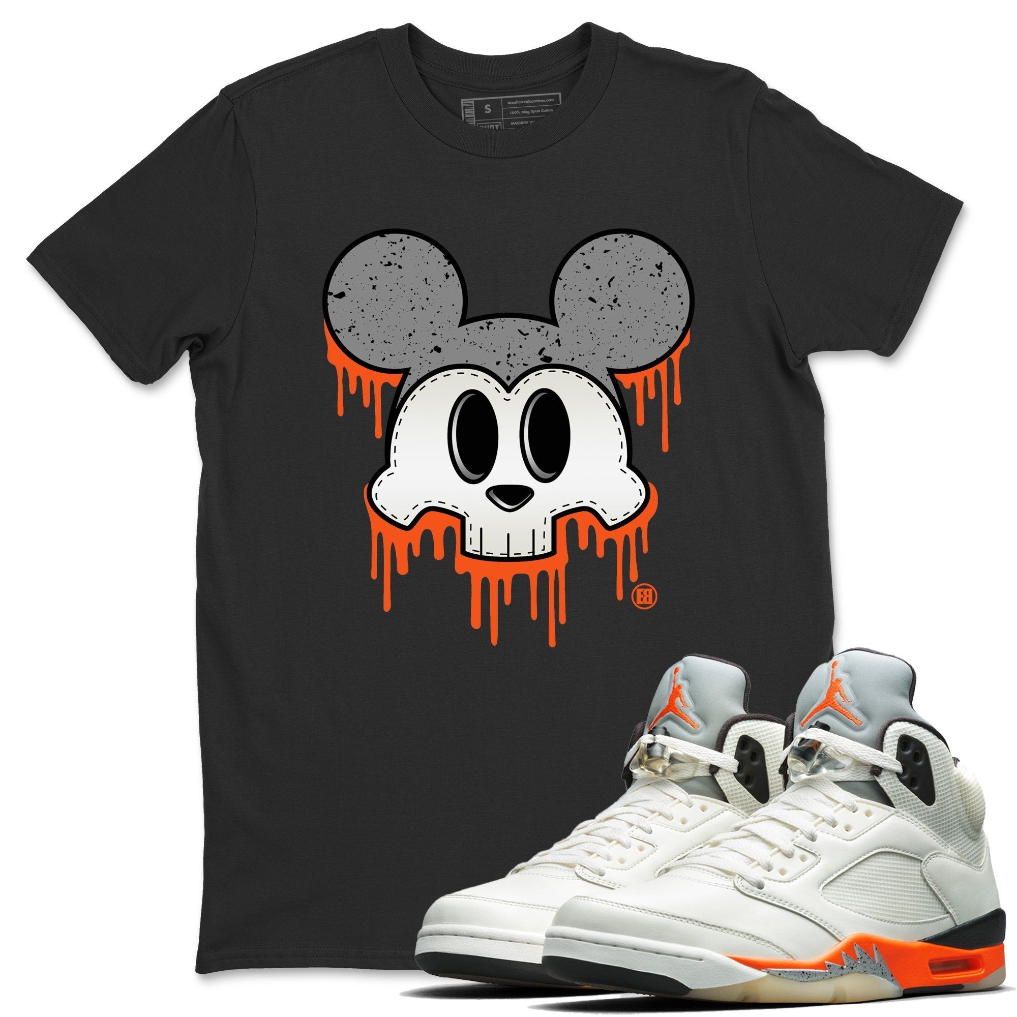 Jordan 5 Shattered Backboard Shirt To Match Jordans Skull Mouse Sneaker Tees Jordan 5 Shattered Backboard Drip Gear Zone Sneaker Matching Clothing Unisex Shirts