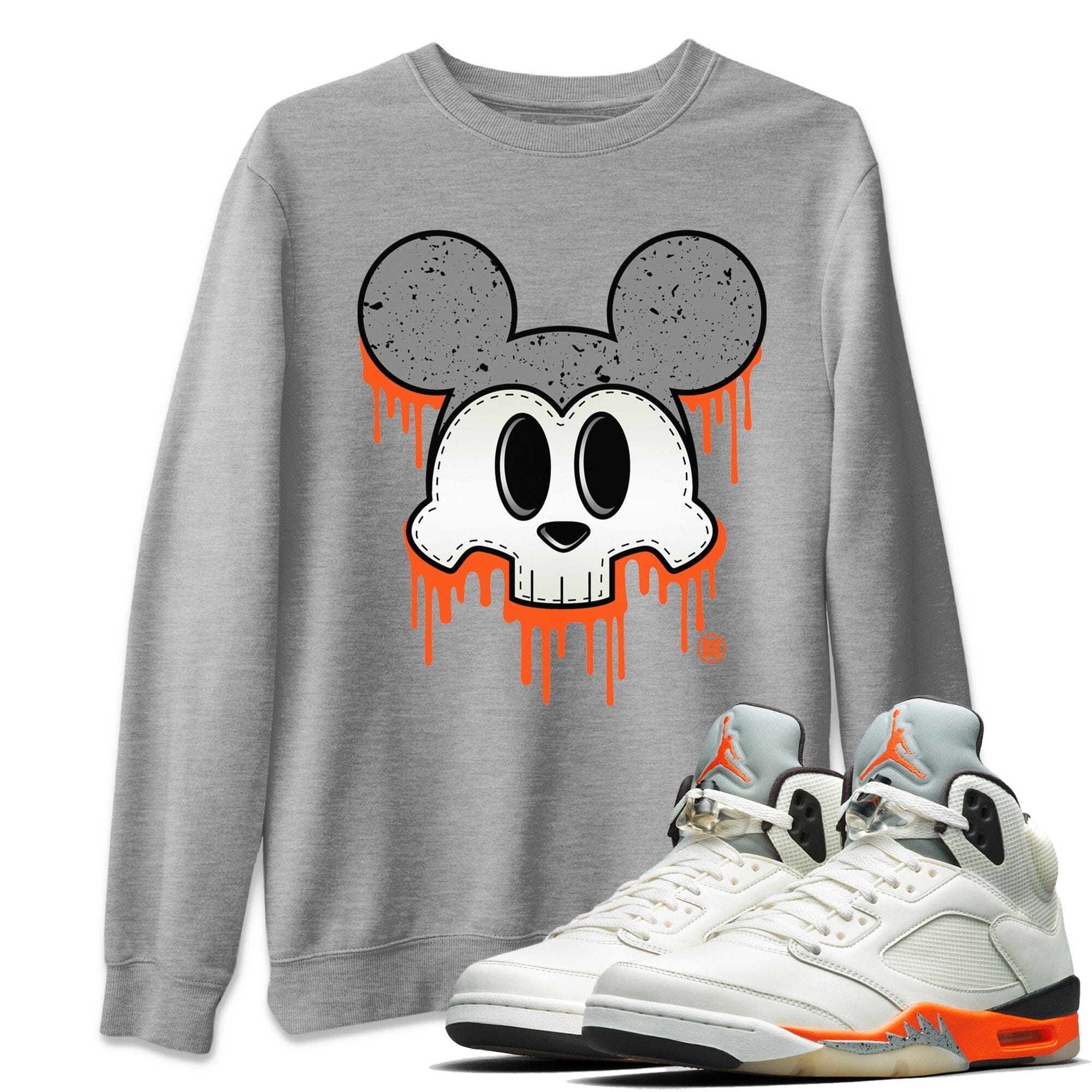 Jordan 5 Shattered Backboard Shirt To Match Jordans Skull Mouse Sneaker Tees Jordan 5 Shattered Backboard Drip Gear Zone Sneaker Matching Clothing Unisex Shirts