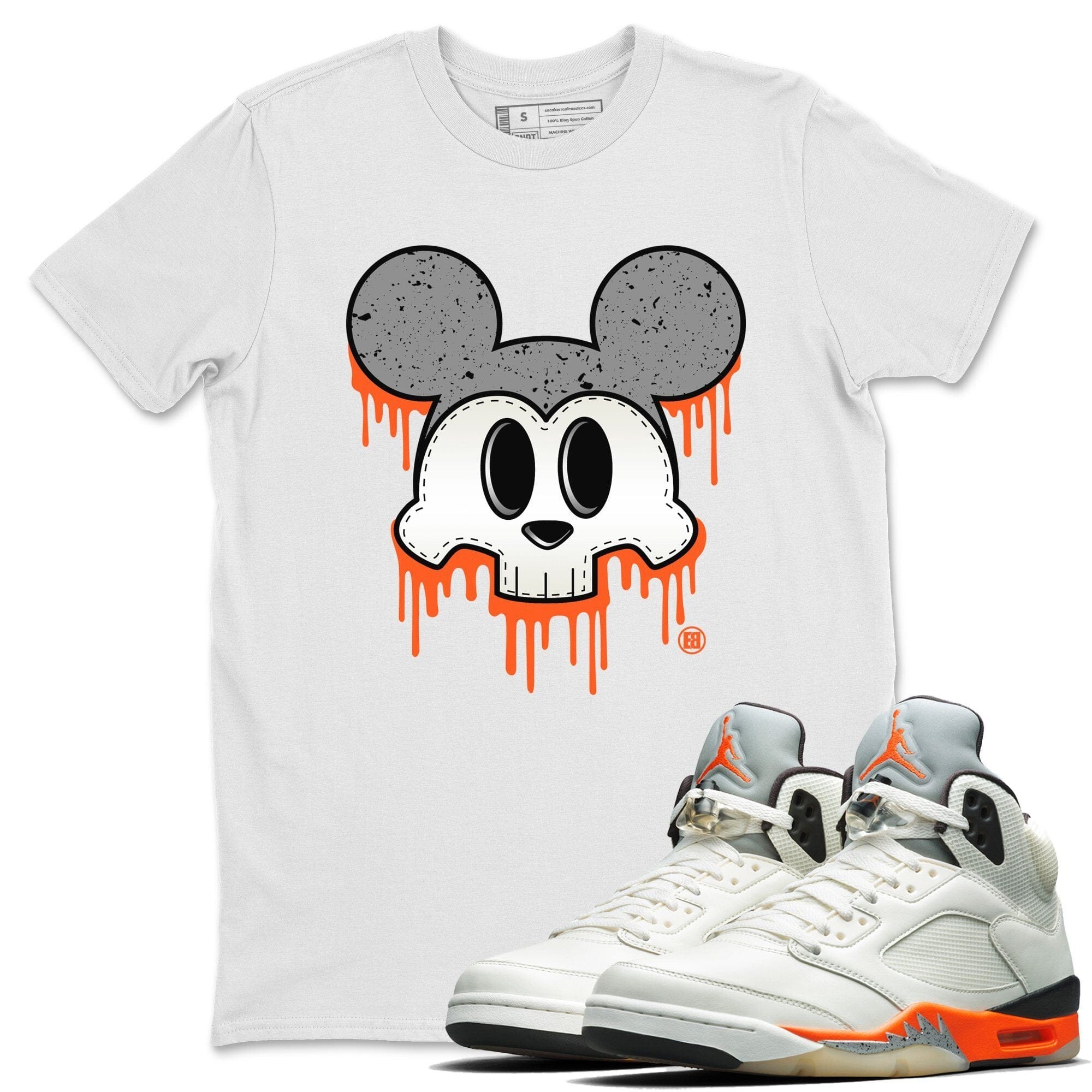 Jordan 5 Shattered Backboard Shirt To Match Jordans Skull Mouse Sneaker Tees Jordan 5 Shattered Backboard Drip Gear Zone Sneaker Matching Clothing Unisex Shirts