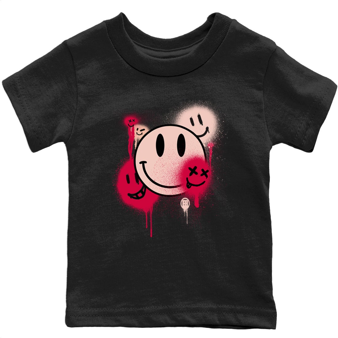 Jordan 5 Girls That Hoop Sneaker Matching T-Shirt Smile Painting Sneaker Tees Jordan 5 Girls That Hoop Sneaker Release Tees Kids Shirts
