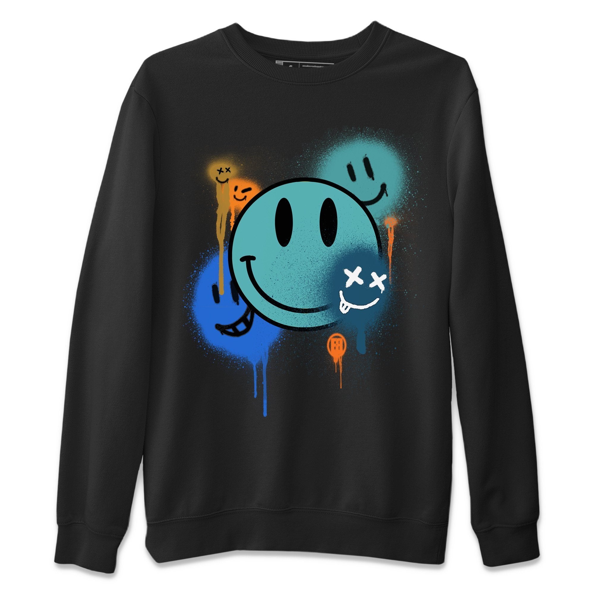 Yeezy 700 Faded Azure Shirt To Match Jordans Smile Painting Sneaker Tees Yeezy 700 Faded Azure Drip Gear Zone Sneaker Matching Clothing Unisex Shirts