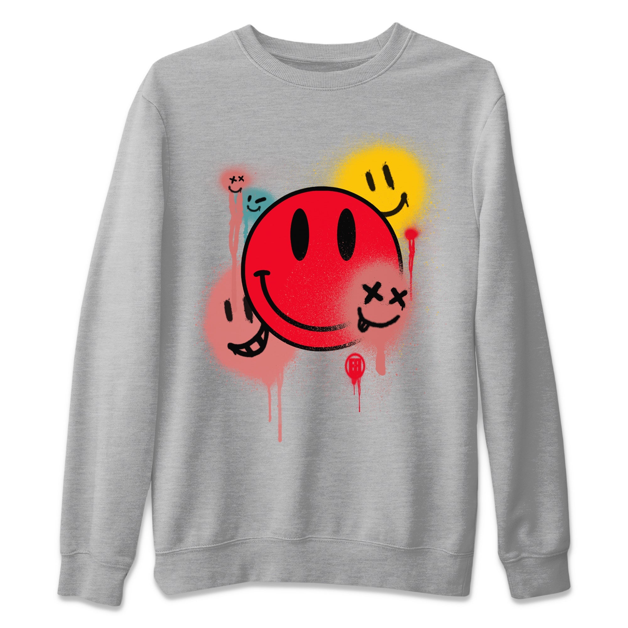 Yeezy 700 Hi-Res Red Shirt To Match Jordans Smile Painting Sneaker Tees Yeezy 700 Hi-Res Red Drip Gear Zone Sneaker Matching Clothing Unisex Shirts