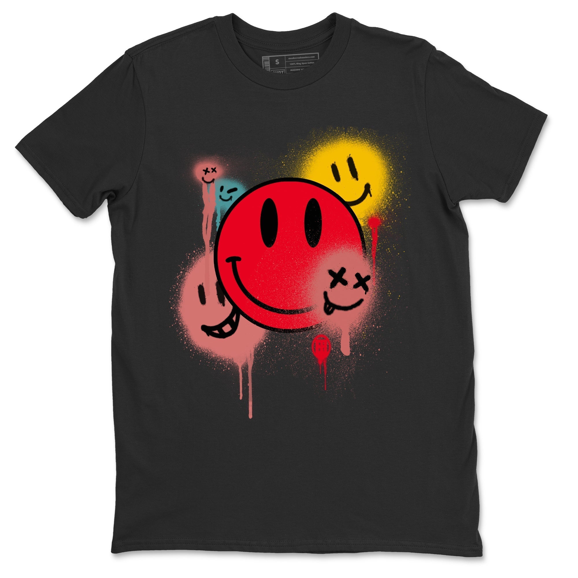 Yeezy 700 Hi-Res Red Shirt To Match Jordans Smile Painting Sneaker Tees Yeezy 700 Hi-Res Red Drip Gear Zone Sneaker Matching Clothing Unisex Shirts