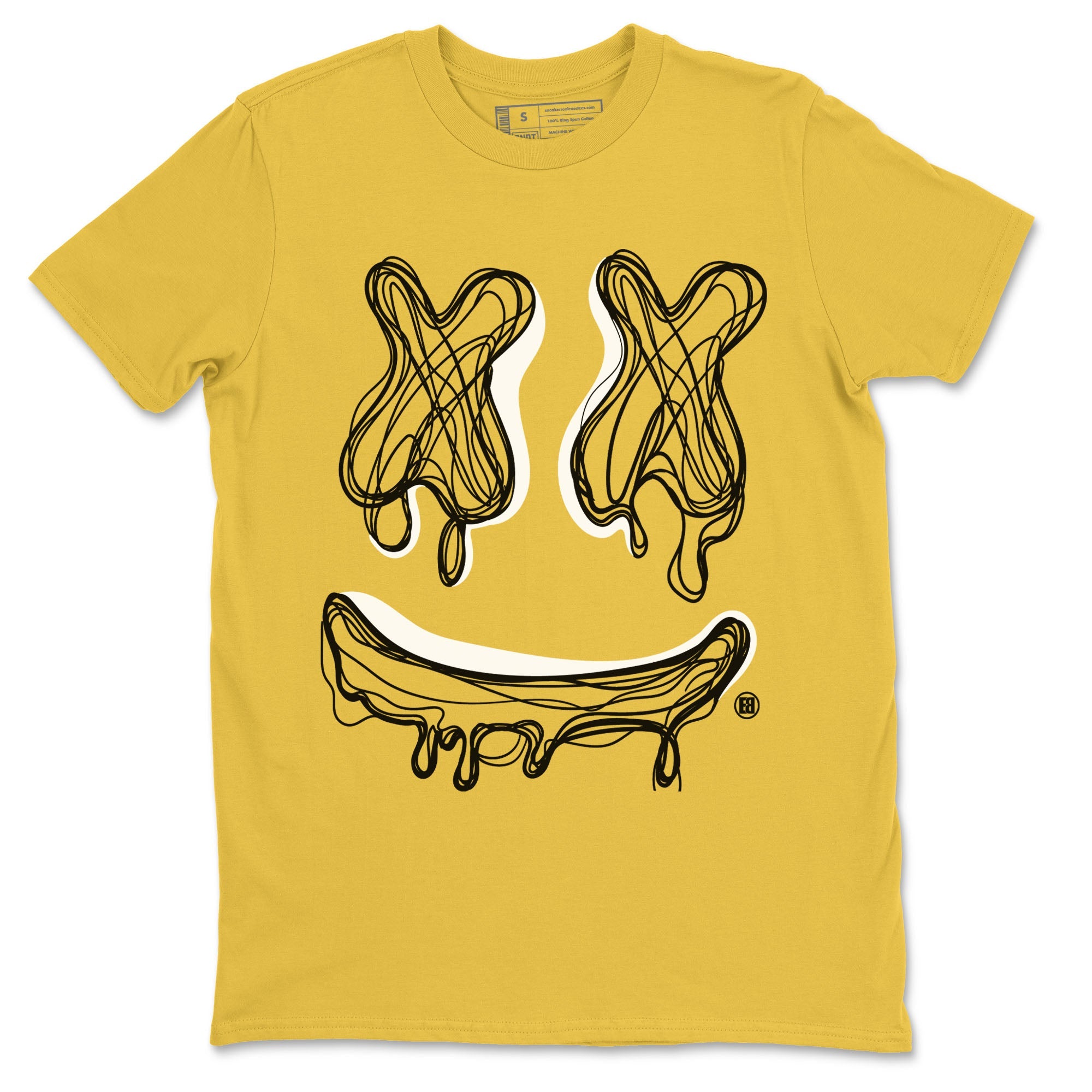 Smiley Doodle Unisex Tops - Air Jordan 4 Thunder