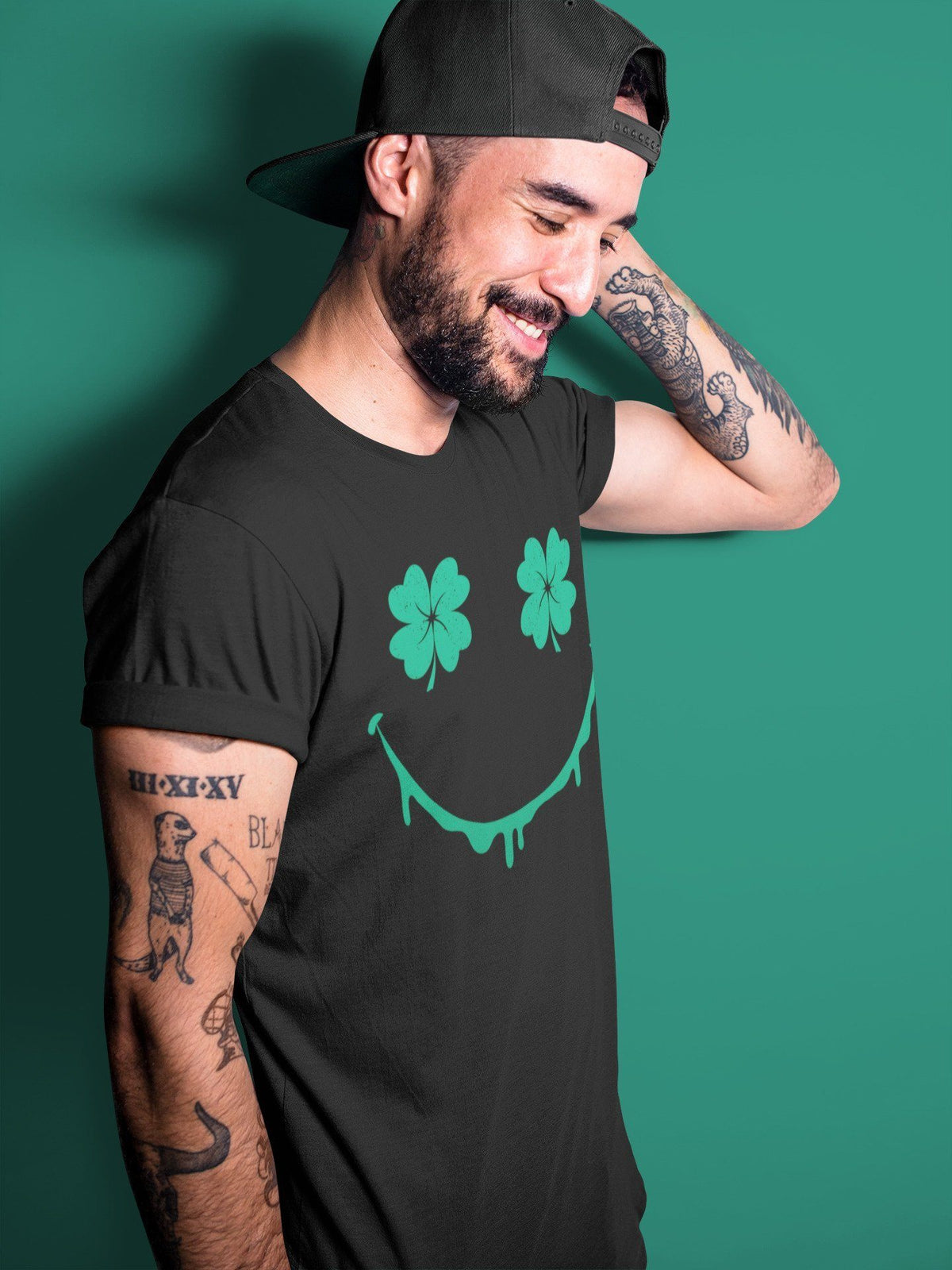 Jordan 13 Lucky Green Shirt To Match Jordans Smiley Face Sneaker Tees Jordan 13 Lucky Green Drip Gear Zone Sneaker Matching Clothing Unisex Shirts