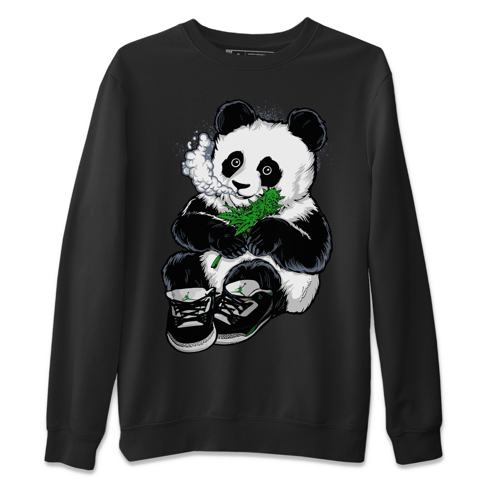 Jordan 3 Pine Green Shirt To Match Jordans Smoking Panda Sneaker Tees Jordan 3 Pine Green Drip Gear Zone Sneaker Matching Clothing Unisex Shirts