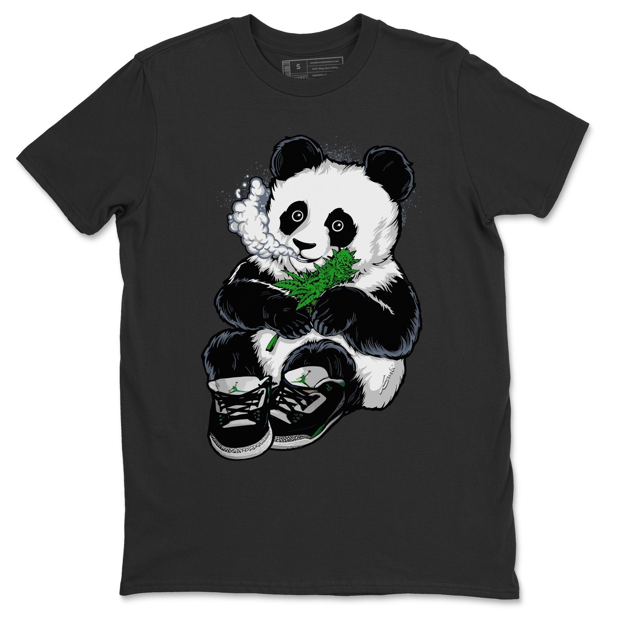 Jordan 3 Pine Green Shirt To Match Jordans Smoking Panda Sneaker Tees Jordan 3 Pine Green Drip Gear Zone Sneaker Matching Clothing Unisex Shirts