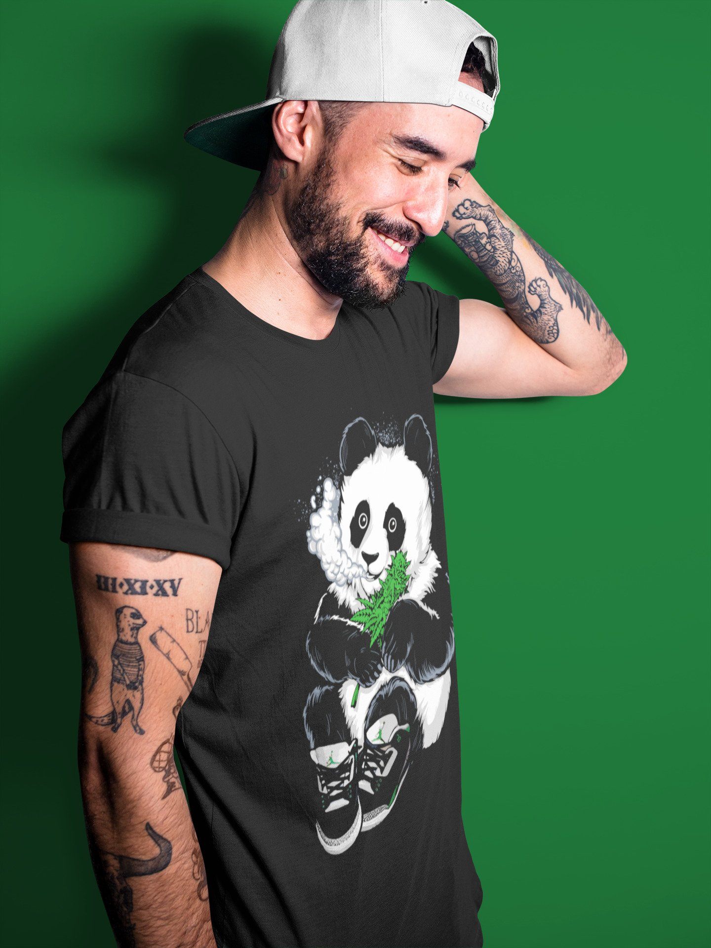 Jordan 3 Pine Green Shirt To Match Jordans Smoking Panda Sneaker Tees Jordan 3 Pine Green Drip Gear Zone Sneaker Matching Clothing Unisex Shirts