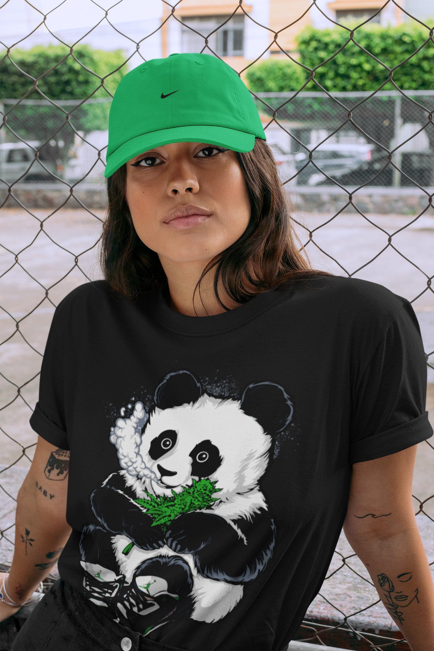 Jordan 3 Pine Green Shirt To Match Jordans Smoking Panda Sneaker Tees Jordan 3 Pine Green Drip Gear Zone Sneaker Matching Clothing Unisex Shirts