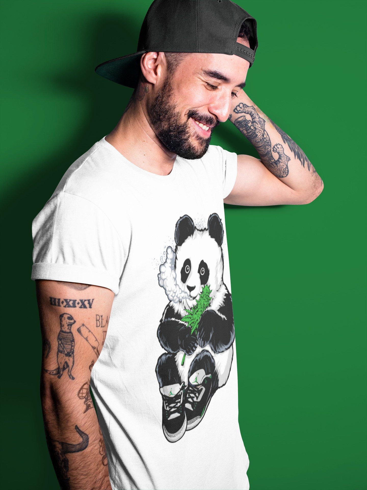 Jordan 3 Pine Green Shirt To Match Jordans Smoking Panda Sneaker Tees Jordan 3 Pine Green Drip Gear Zone Sneaker Matching Clothing Unisex Shirts