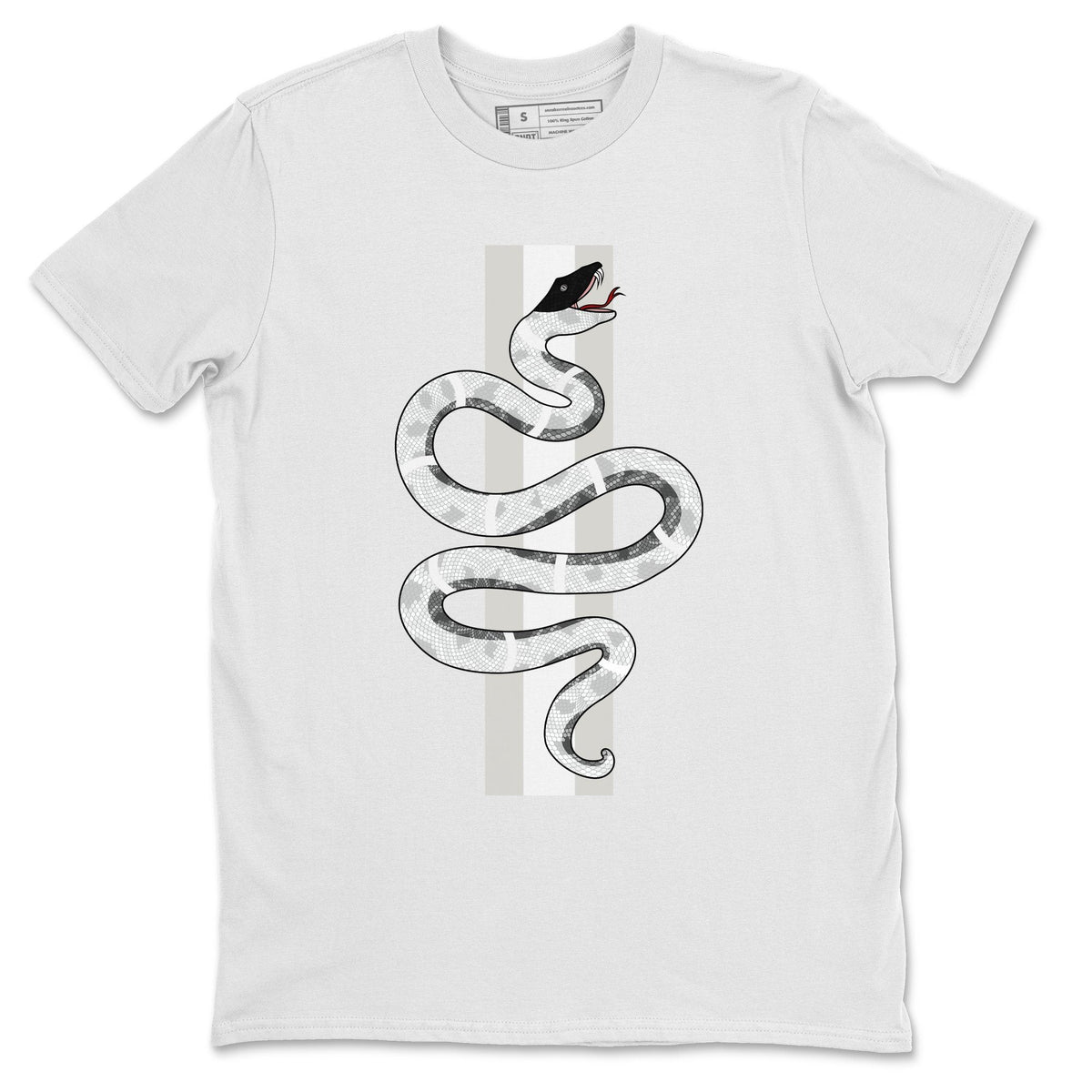 Jordan 1 Neutral Grey Shirt To Match Jordans Snake Sneaker Tees Jordan 1 Neutral Grey Drip Gear Zone Sneaker Matching Clothing Unisex Shirts
