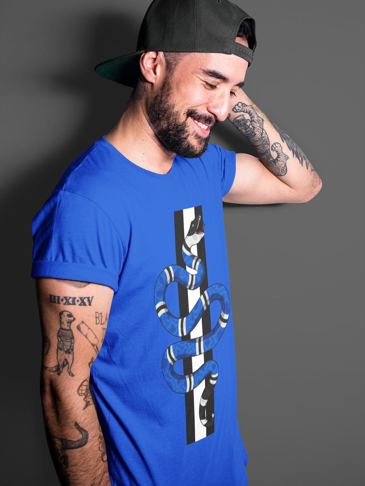 Jordan 1 Royal Black Shirt To Match Jordans Snake Sneaker Tees Jordan 1 Royal Black Drip Gear Zone Sneaker Matching Clothing Unisex Shirts