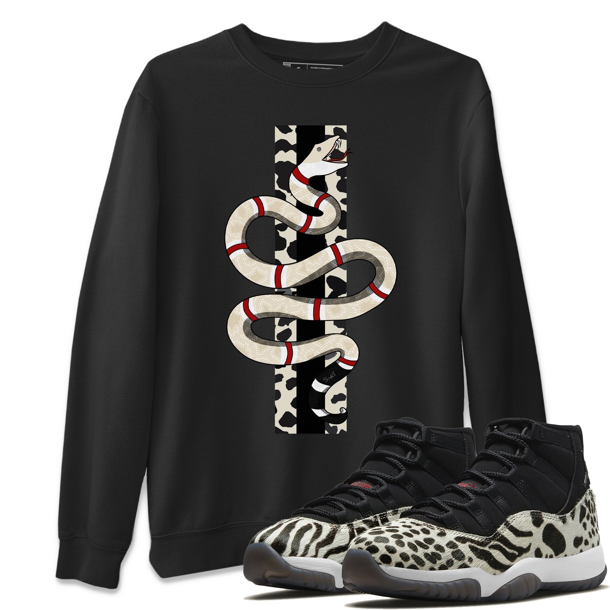 Jordan 11 Animal Instinct Shirt To Match Jordans Snake Sneaker Tees Jordan 11 Animal Instinct Drip Gear Zone Sneaker Matching Clothing Unisex Shirts