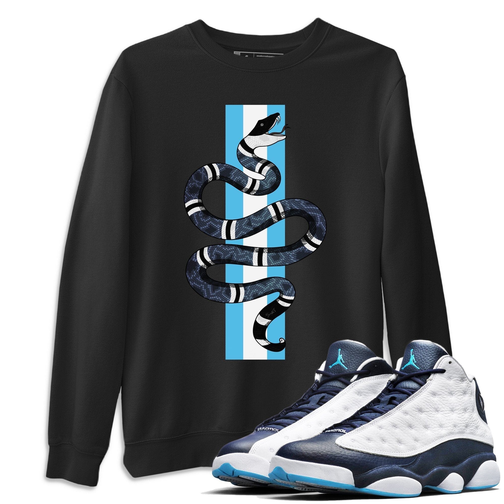 Jordan 13 Obsidian Shirt To Match Jordans Snake Sneaker Tees Jordan 13 Obsidian Drip Gear Zone Sneaker Matching Clothing Unisex Shirts