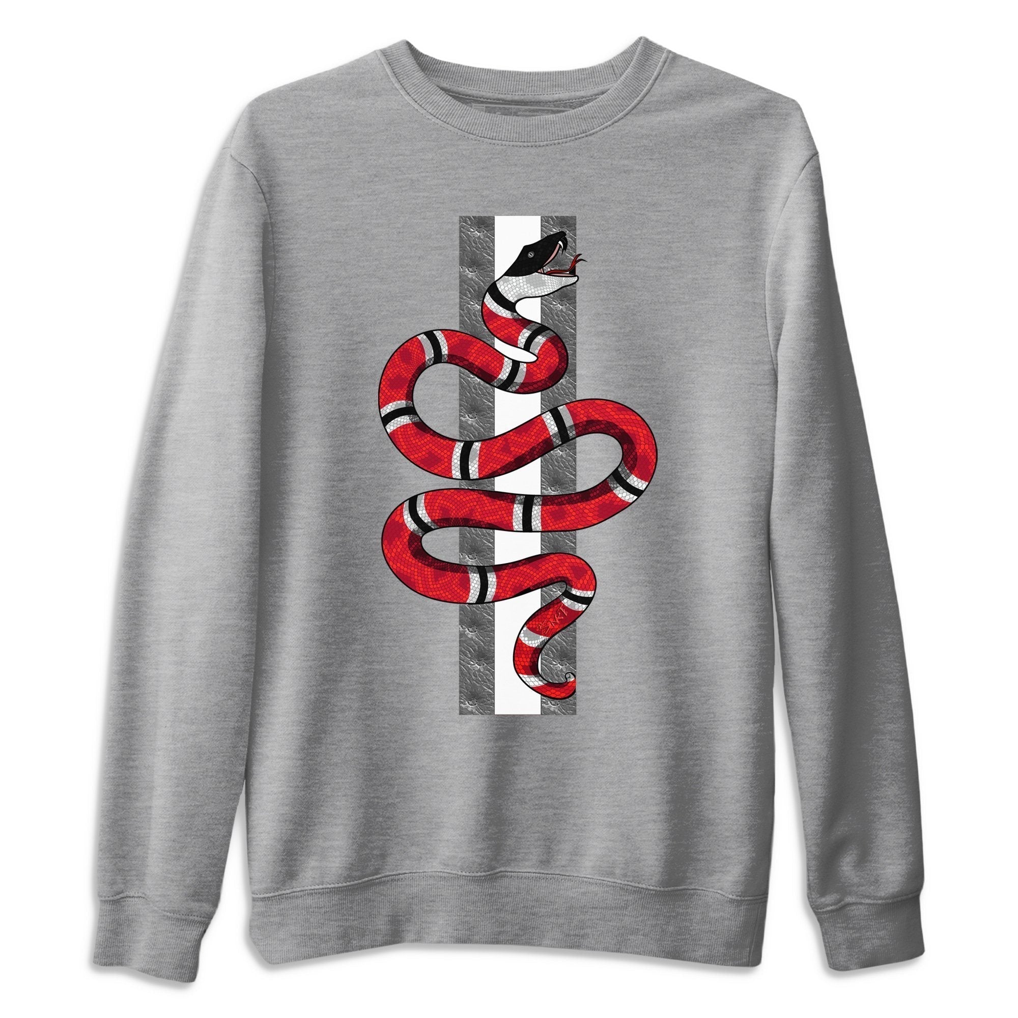 Jordan 13 Red Flint Shirt To Match Jordans Snake Sneaker Tees Jordan 13 Red Flint Drip Gear Zone Sneaker Matching Clothing Unisex Shirts