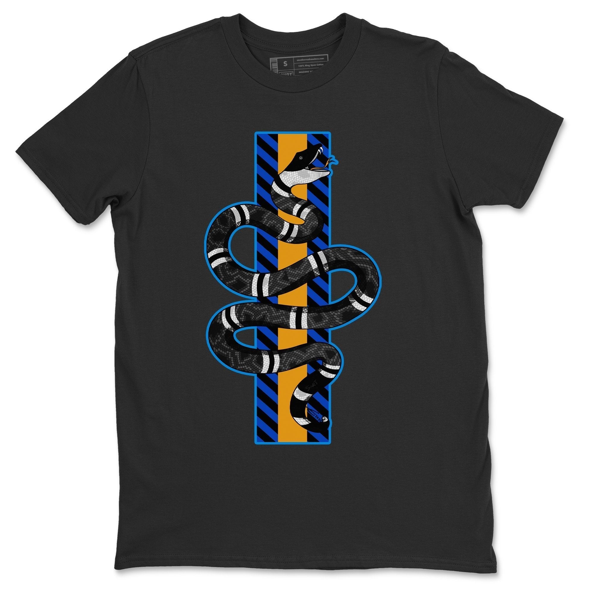 Jordan 2 OFF-WHITE Black Blue Shirt To Match Jordans Snake Sneaker Tees Jordan 2 OFF-WHITE Black Blue Drip Gear Zone Sneaker Matching Clothing Unisex Shirts