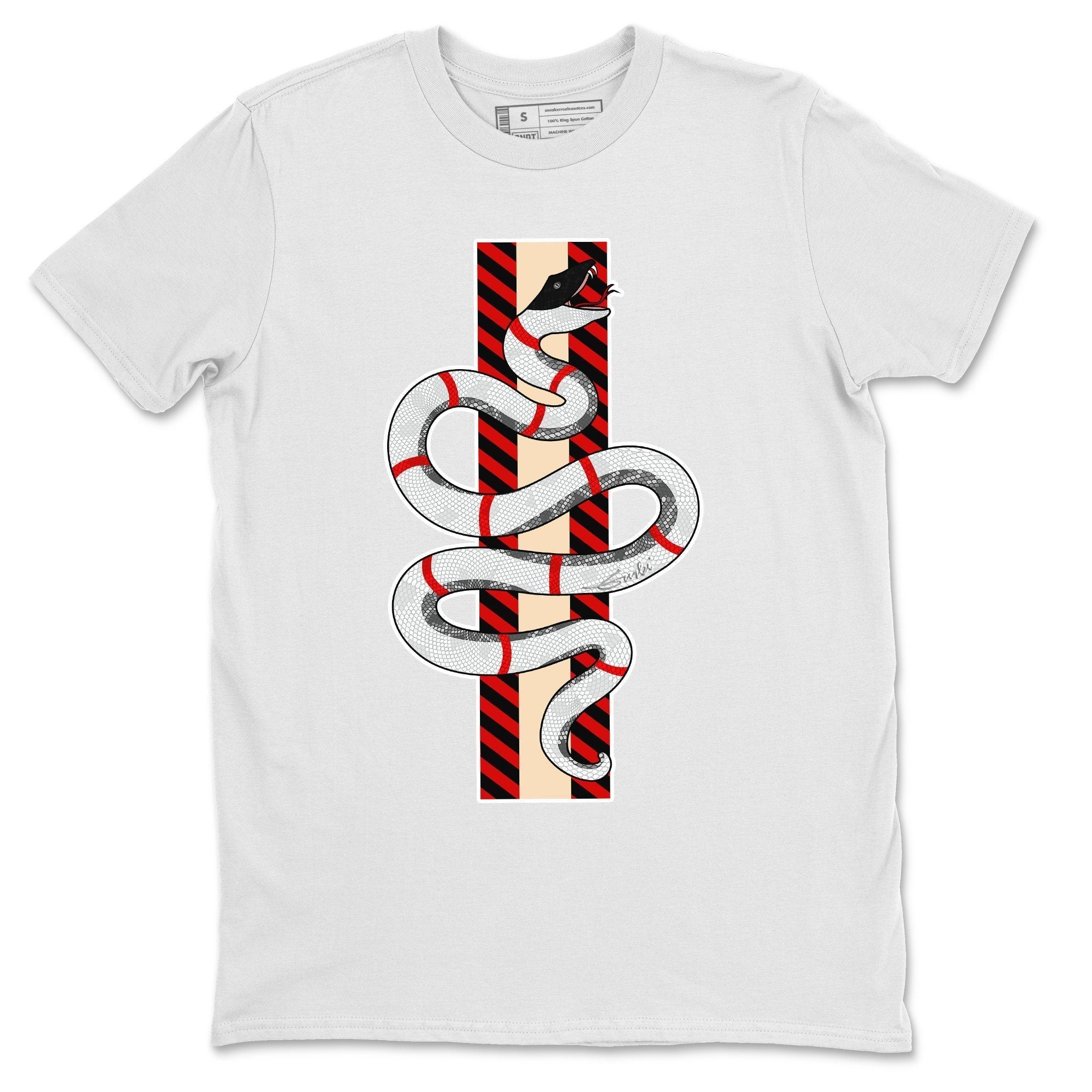 Jordan 2 OFF-WHITE Varsity Red Shirt To Match Jordans Snake Sneaker Tees Jordan 2 OFF-WHITE Varsity Red Drip Gear Zone Sneaker Matching Clothing Unisex Shirts