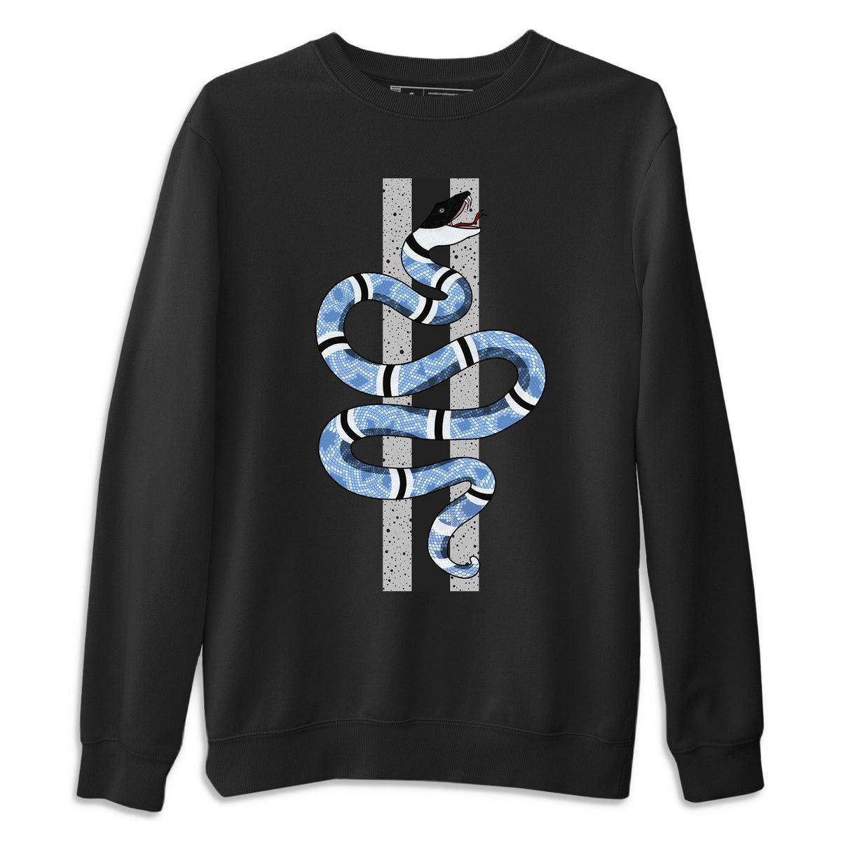 Jordan 4 University Blue Shirt To Match Jordans Snake Sneaker Tees Jordan 4 University Blue Drip Gear Zone Sneaker Matching Clothing Unisex Shirts