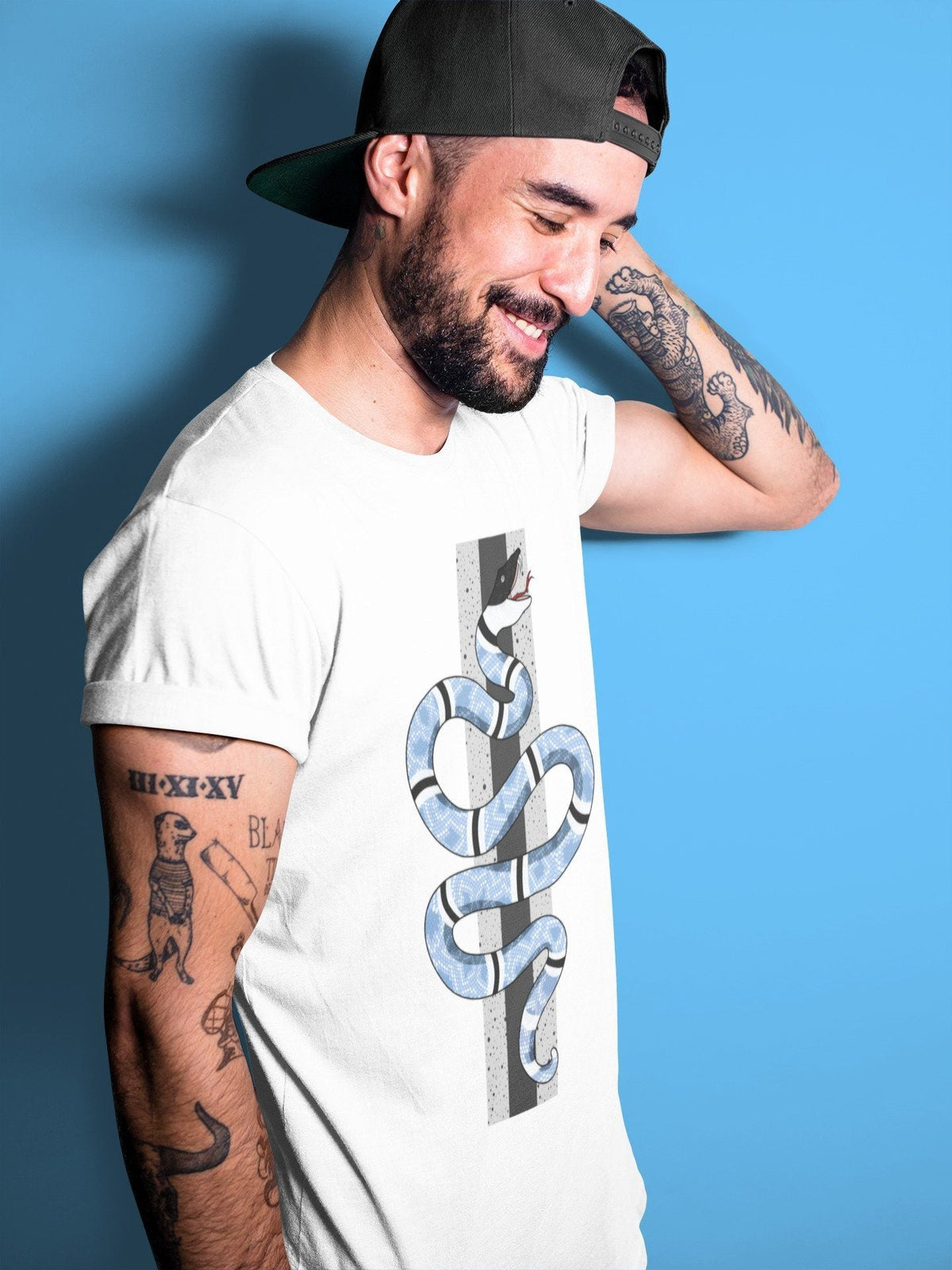 Jordan 4 University Blue Shirt To Match Jordans Snake Sneaker Tees Jordan 4 University Blue Drip Gear Zone Sneaker Matching Clothing Unisex Shirts