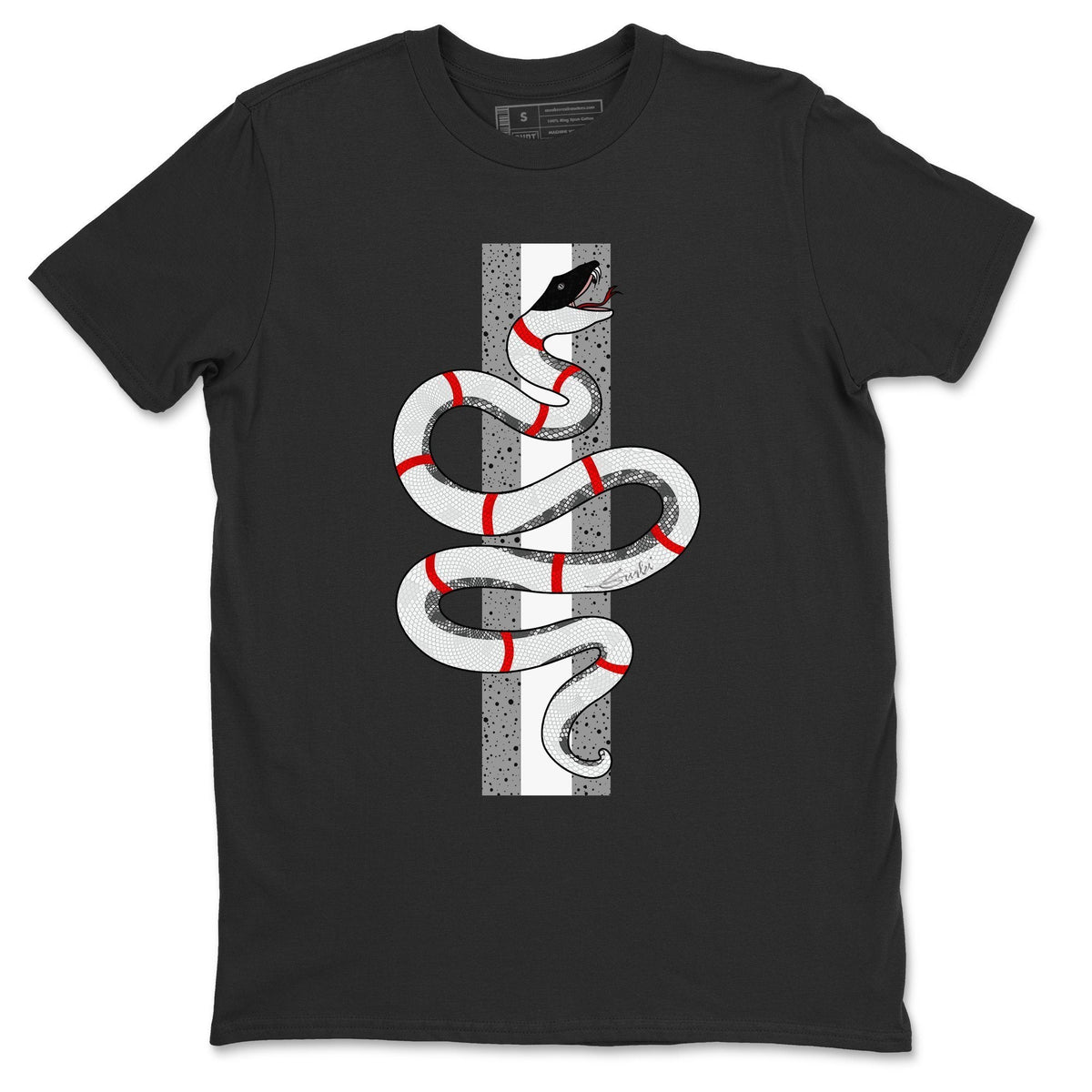 Jordan 4 Tech Grey Shirt To Match Jordans Snake Sneaker Tees Jordan 4 Tech Grey Drip Gear Zone Sneaker Matching Clothing Unisex Shirts