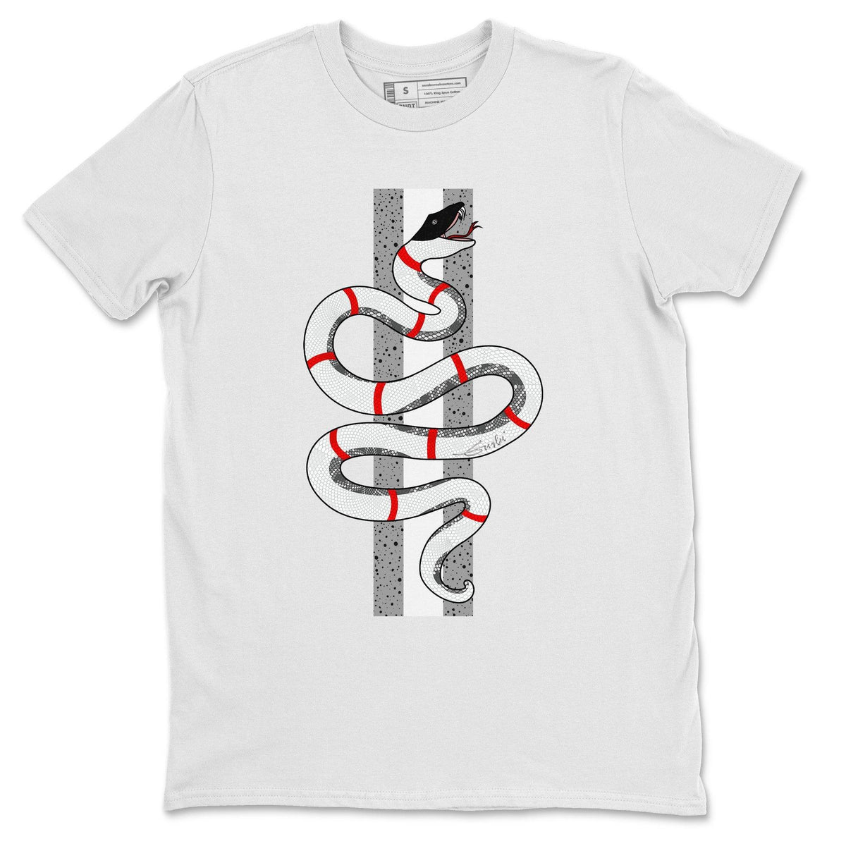Jordan 4 Tech Grey Shirt To Match Jordans Snake Sneaker Tees Jordan 4 Tech Grey Drip Gear Zone Sneaker Matching Clothing Unisex Shirts