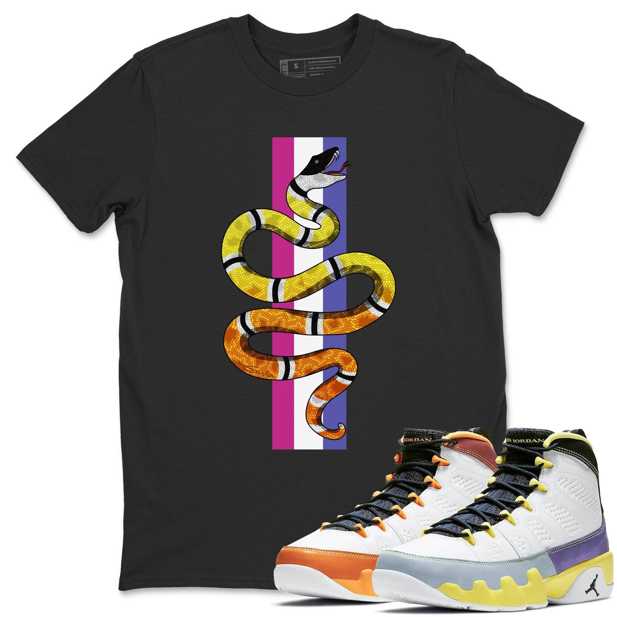 Jordan 9 Change The World Shirt To Match Jordans Snake Sneaker Tees Jordan 9 Change The World Drip Gear Zone Sneaker Matching Clothing Unisex Shirts
