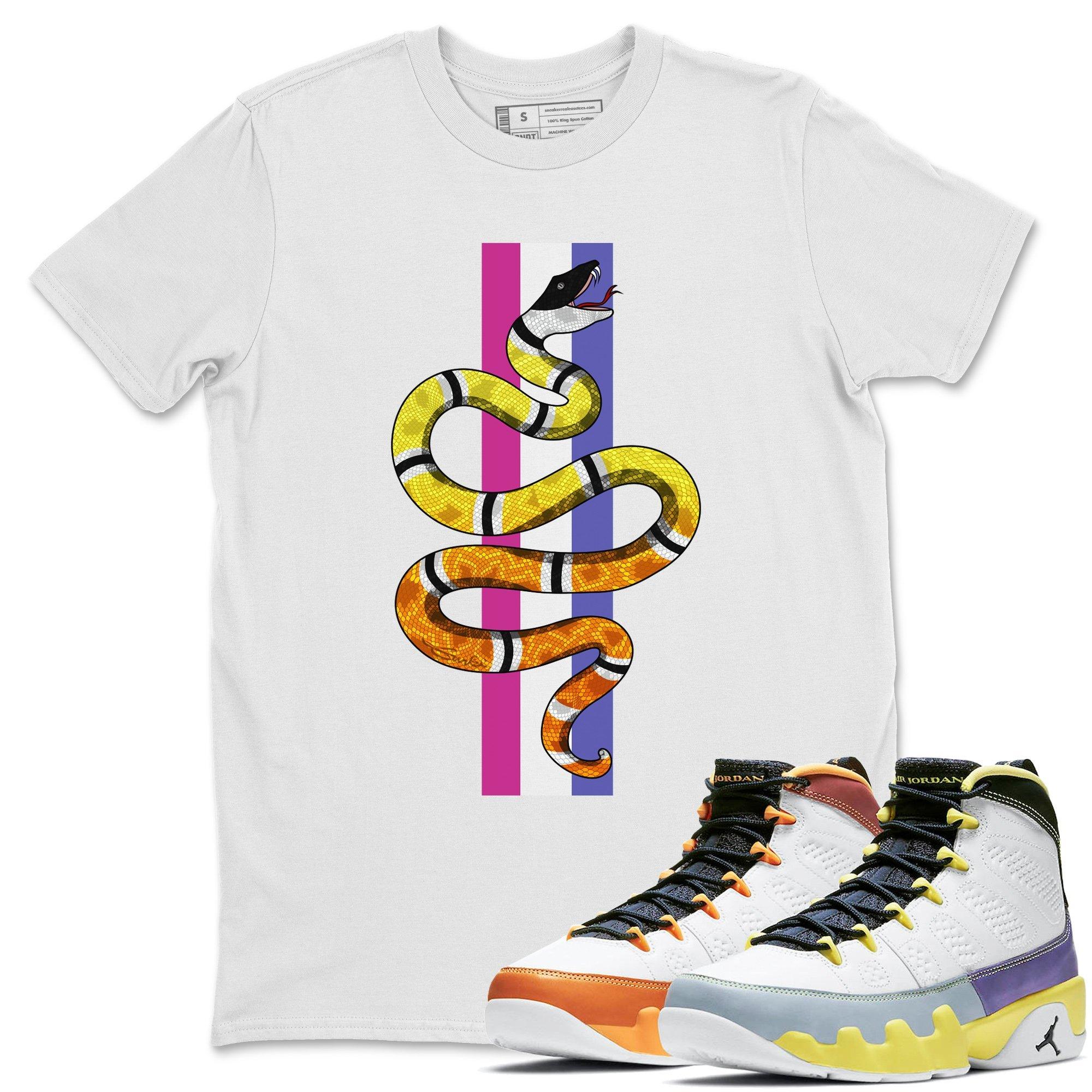 Jordan 9 Change The World Shirt To Match Jordans Snake Sneaker Tees Jordan 9 Change The World Drip Gear Zone Sneaker Matching Clothing Unisex Shirts