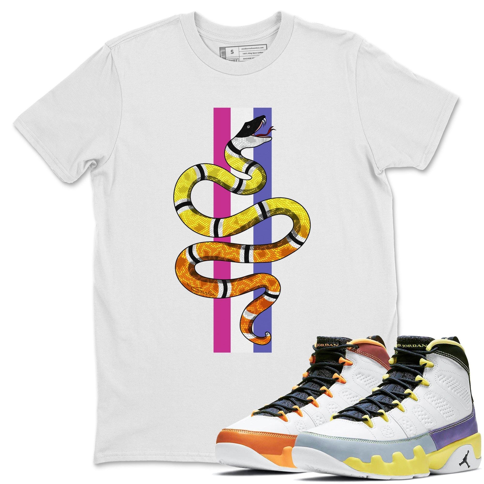 Jordan 9 Change The World Shirt To Match Jordans Snake Sneaker Tees Jordan 9 Change The World Drip Gear Zone Sneaker Matching Clothing Unisex Shirts