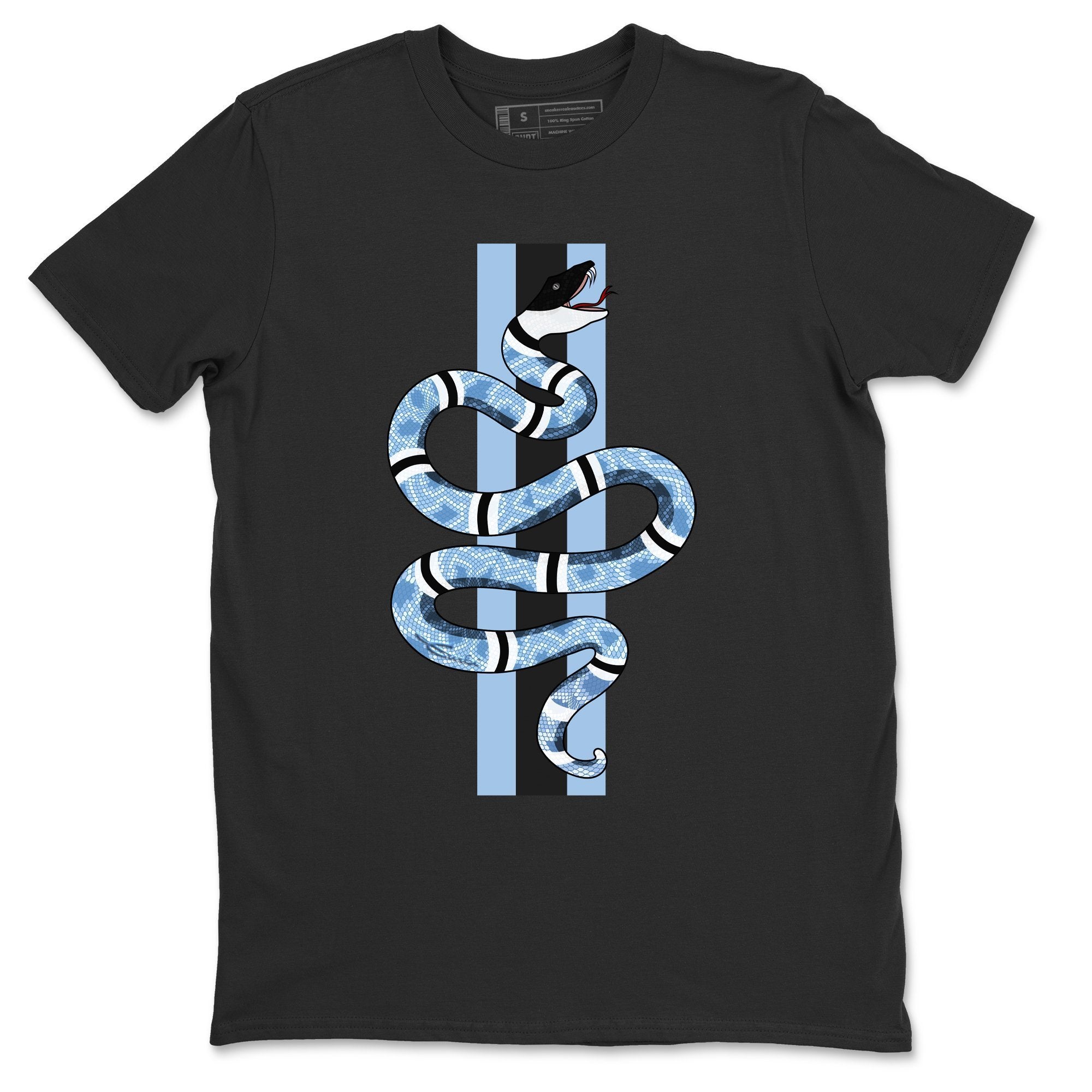 Jordan 1 University Blue Shirt To Match Jordans Snake Sneaker Tees Jordan 1 University Blue Drip Gear Zone Sneaker Matching Clothing Unisex Shirts