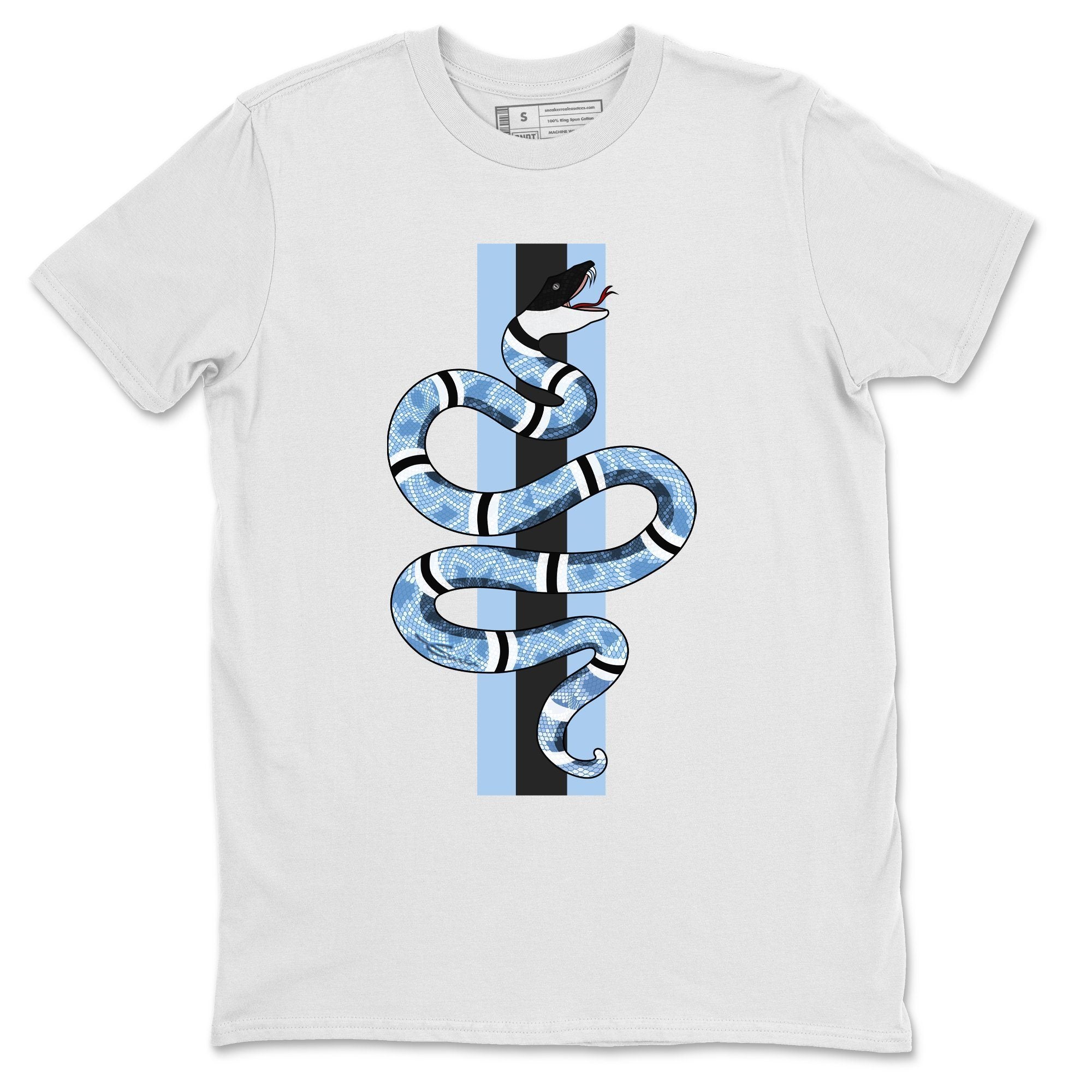 Jordan 1 University Blue Shirt To Match Jordans Snake Sneaker Tees Jordan 1 University Blue Drip Gear Zone Sneaker Matching Clothing Unisex Shirts