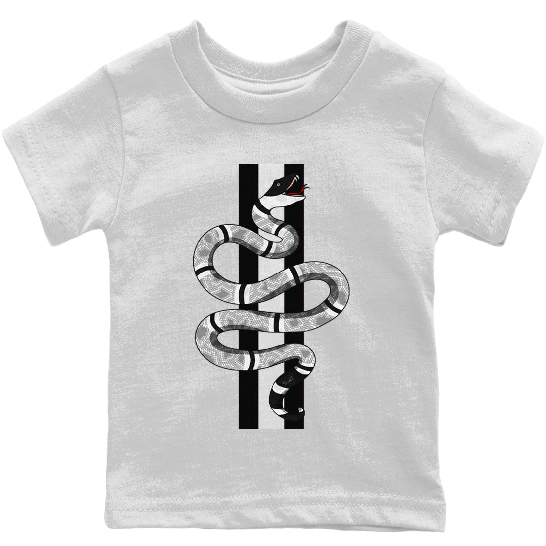 Jordan 1 Light Smoke Grey Sneaker Matching T-Shirt Snake Sneaker Tees Jordan 1 Light Smoke Grey Sneaker Release Tees Kids Shirts
