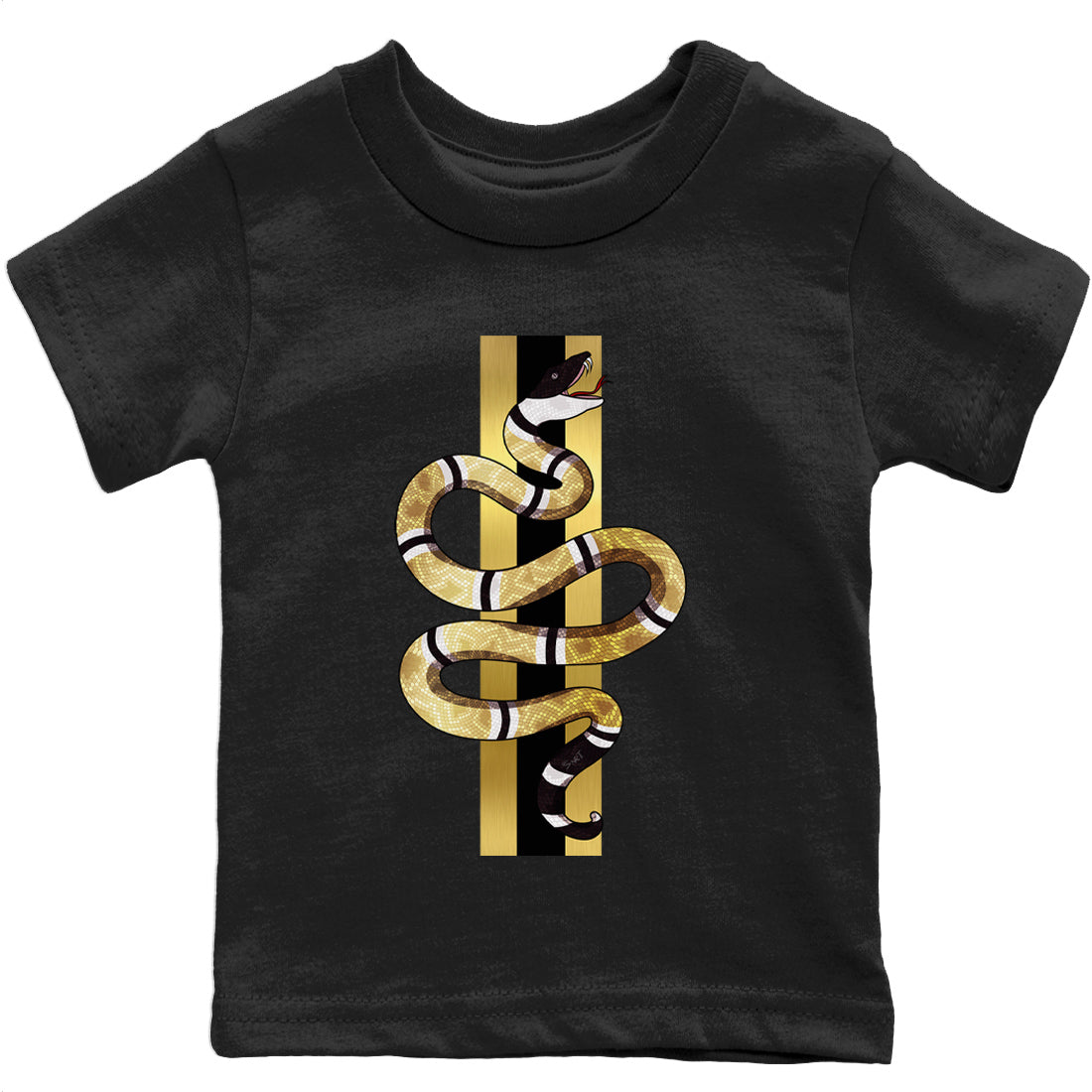 Jordan 12 Black Taxi Sneaker Matching T-Shirt Snake Sneaker Tees Jordan 12 Black Taxi Sneaker Release Tees Kids Shirts