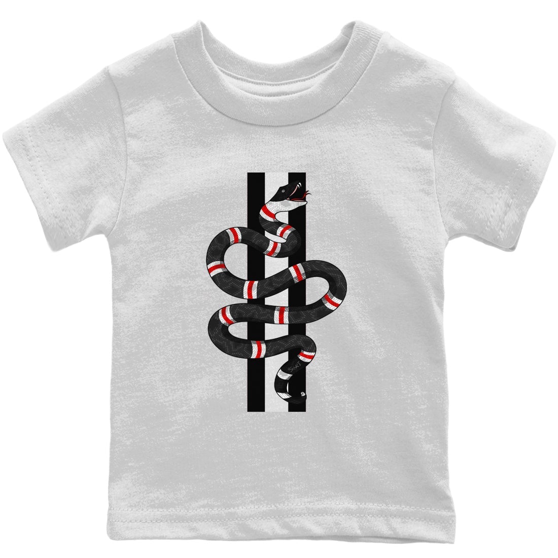 Jordan 12 Playoffs Sneaker Matching T-Shirt Snake Sneaker Tees Jordan 12 Playoffs Sneaker Release Tees Kids Shirts