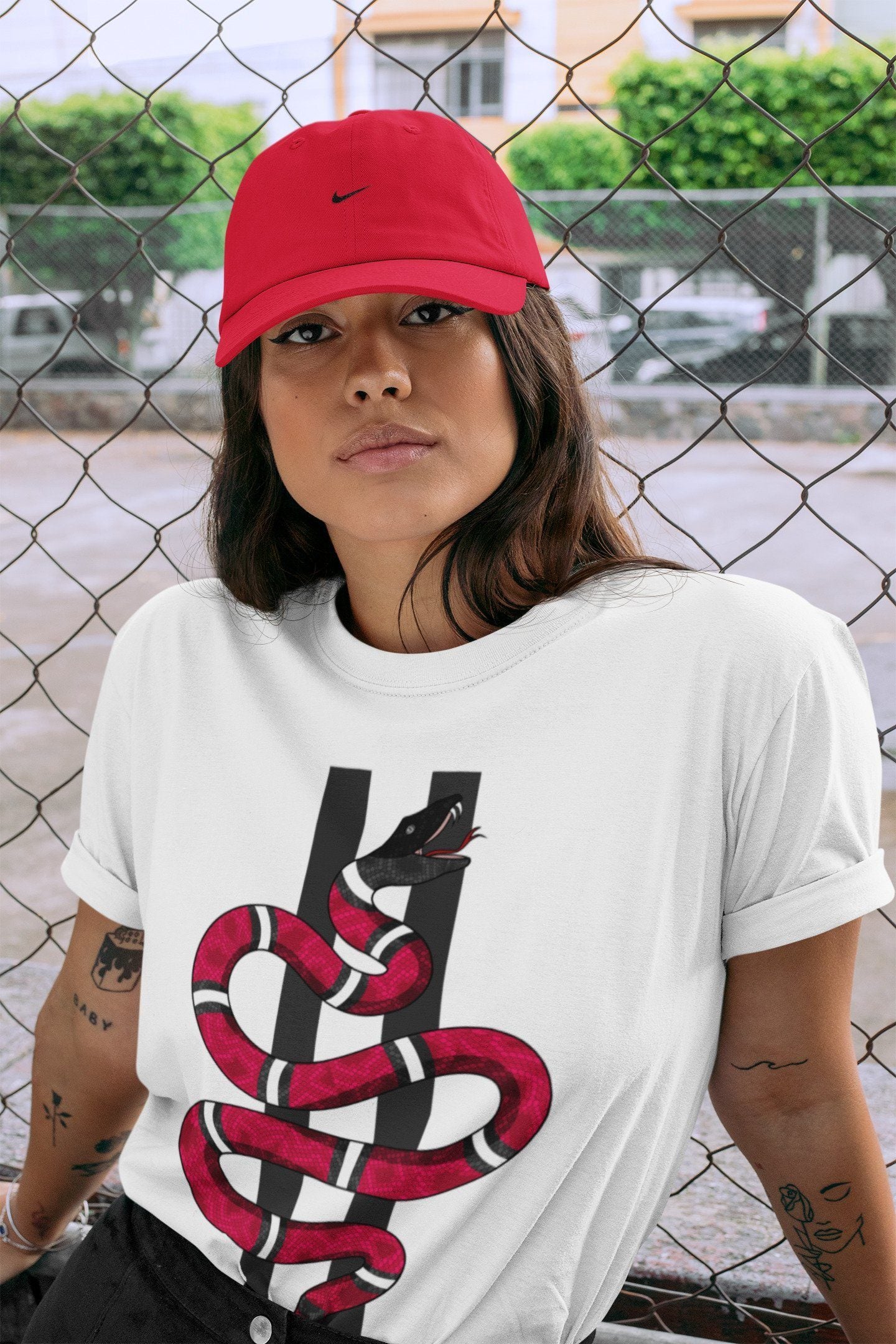 Jordan 6 Carmine Shirt To Match Jordans Snake Sneaker Tees Jordan 6 Carmine Drip Gear Zone Sneaker Matching Clothing Unisex Shirts