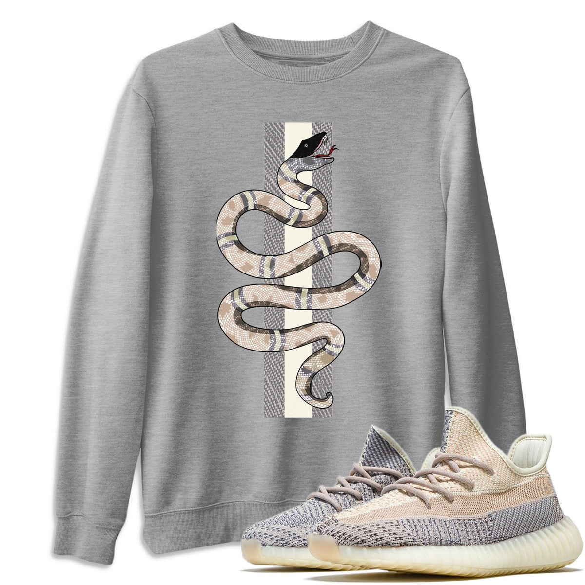 Yeezy 350 Ash Pearl Shirt To Match Jordans Snake Sneaker Tees Yeezy 350 Ash Pearl Drip Gear Zone Sneaker Matching Clothing Unisex Shirts