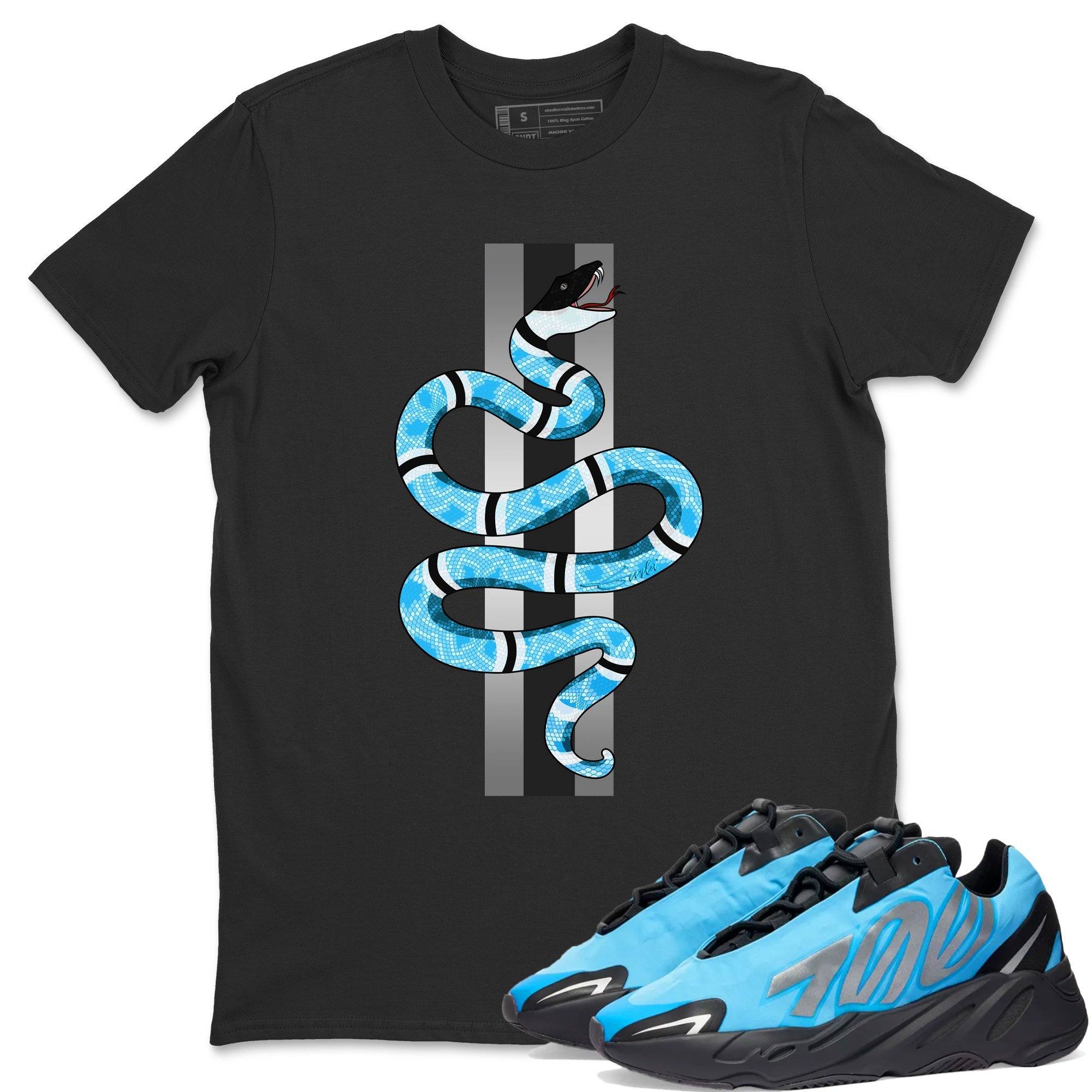 Yeezy 700 Bright Cyan Shirt To Match Jordans Snake Sneaker Tees Yeezy 700 Bright Cyan Drip Gear Zone Sneaker Matching Clothing Unisex Shirts