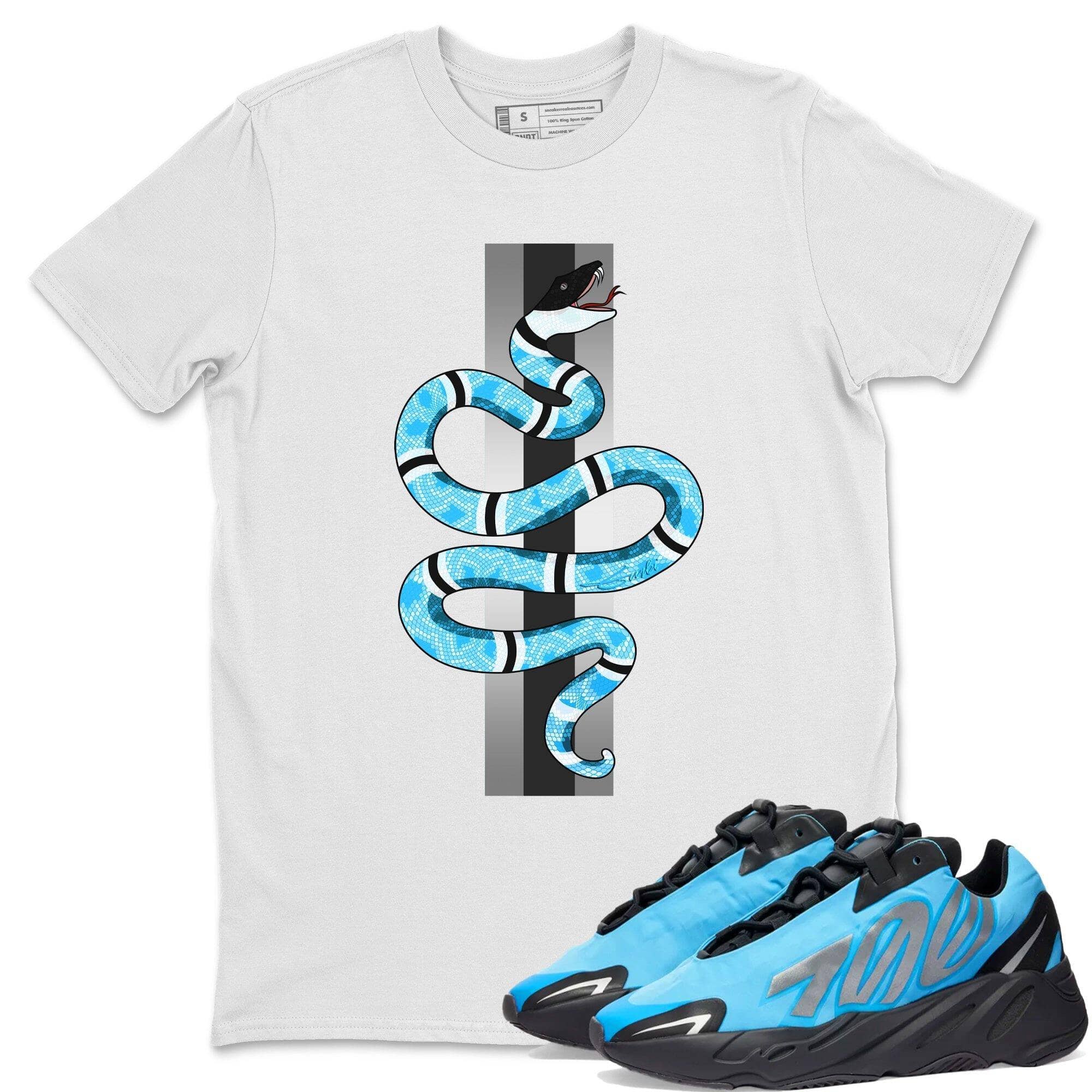 Yeezy 700 Bright Cyan Shirt To Match Jordans Snake Sneaker Tees Yeezy 700 Bright Cyan Drip Gear Zone Sneaker Matching Clothing Unisex Shirts